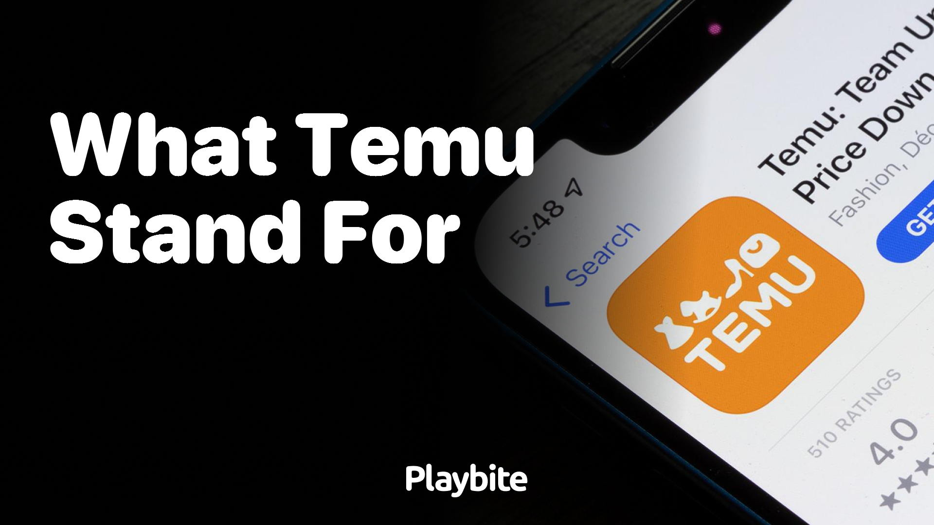 What Does ‘Temu’ Stand for in the Online Shopping World?