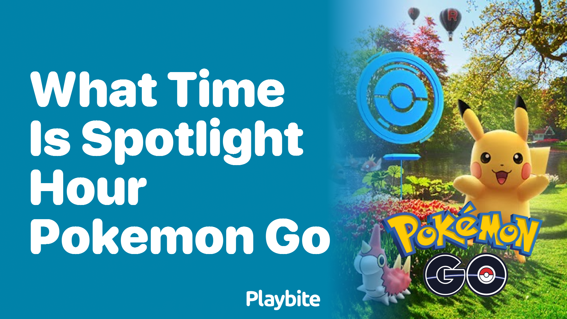 What Time Is Spotlight Hour in Pokémon GO?