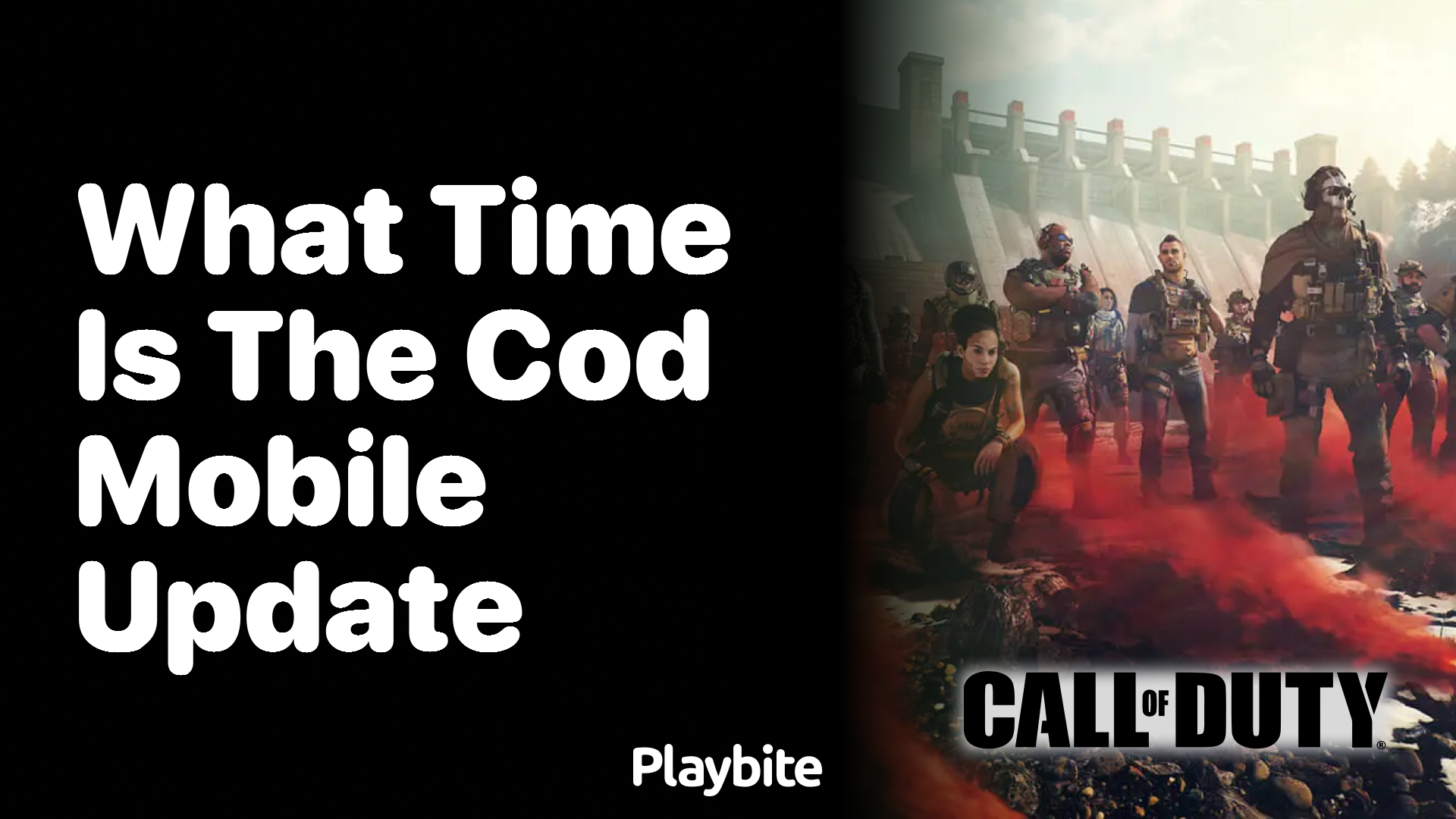 What Time is the COD Mobile Update?