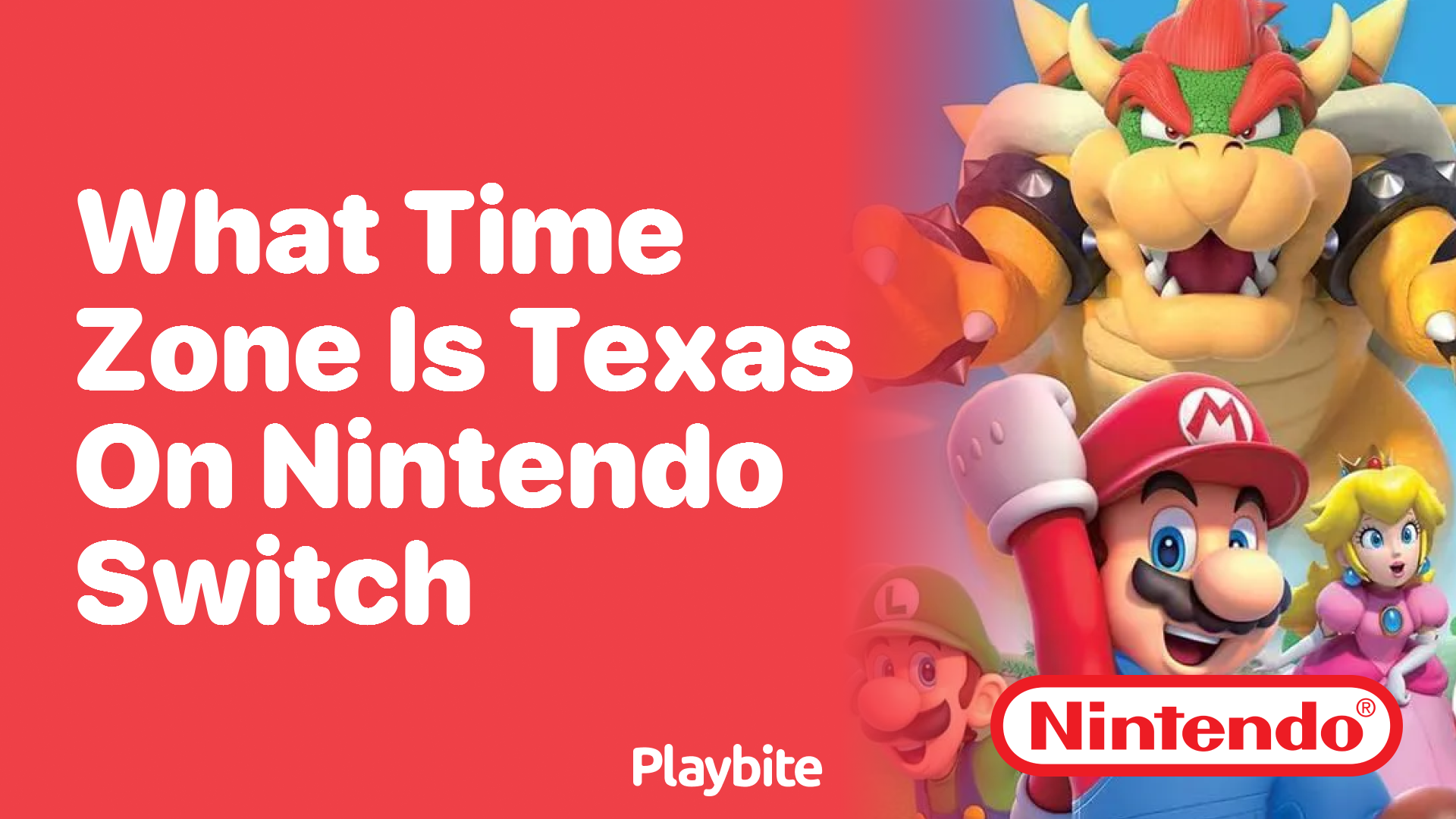 What Time Zone Is Texas on Nintendo Switch?
