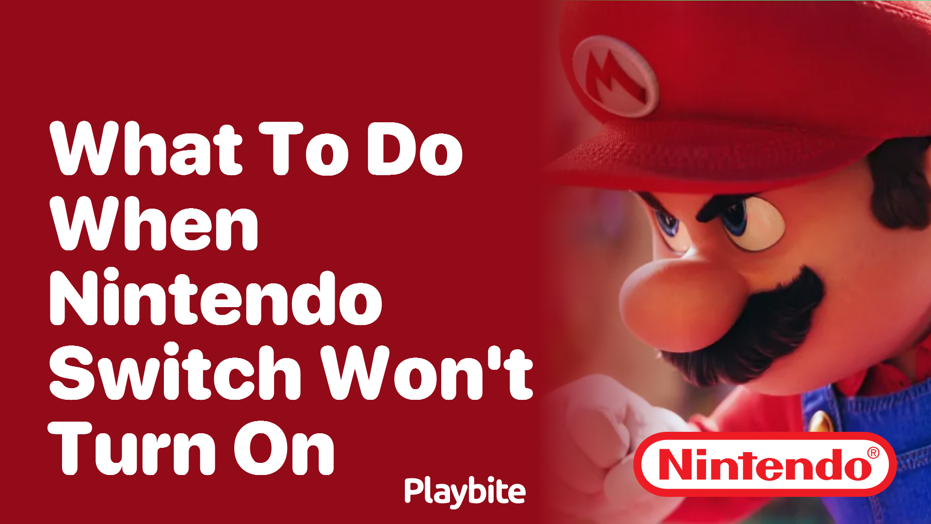 What to Do When Your Nintendo Switch Won&#8217;t Turn On