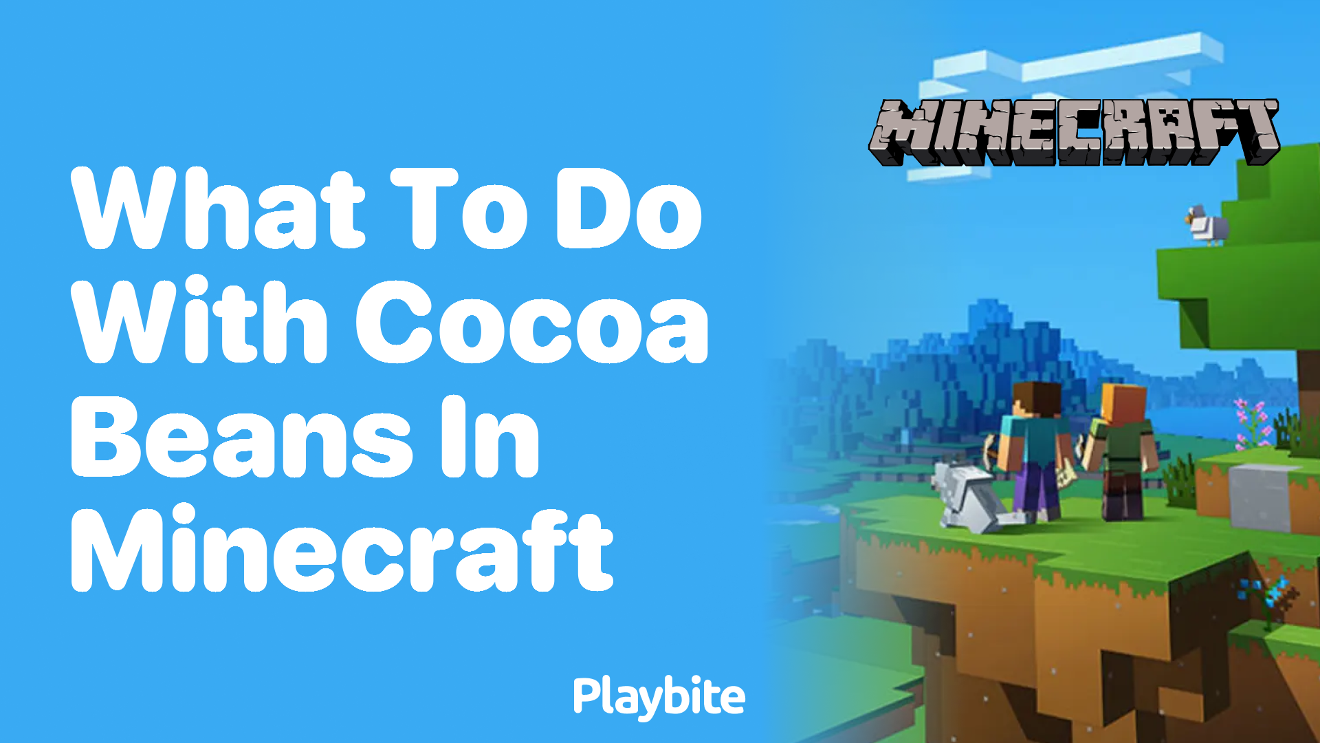 What to Do With Cocoa Beans in Minecraft