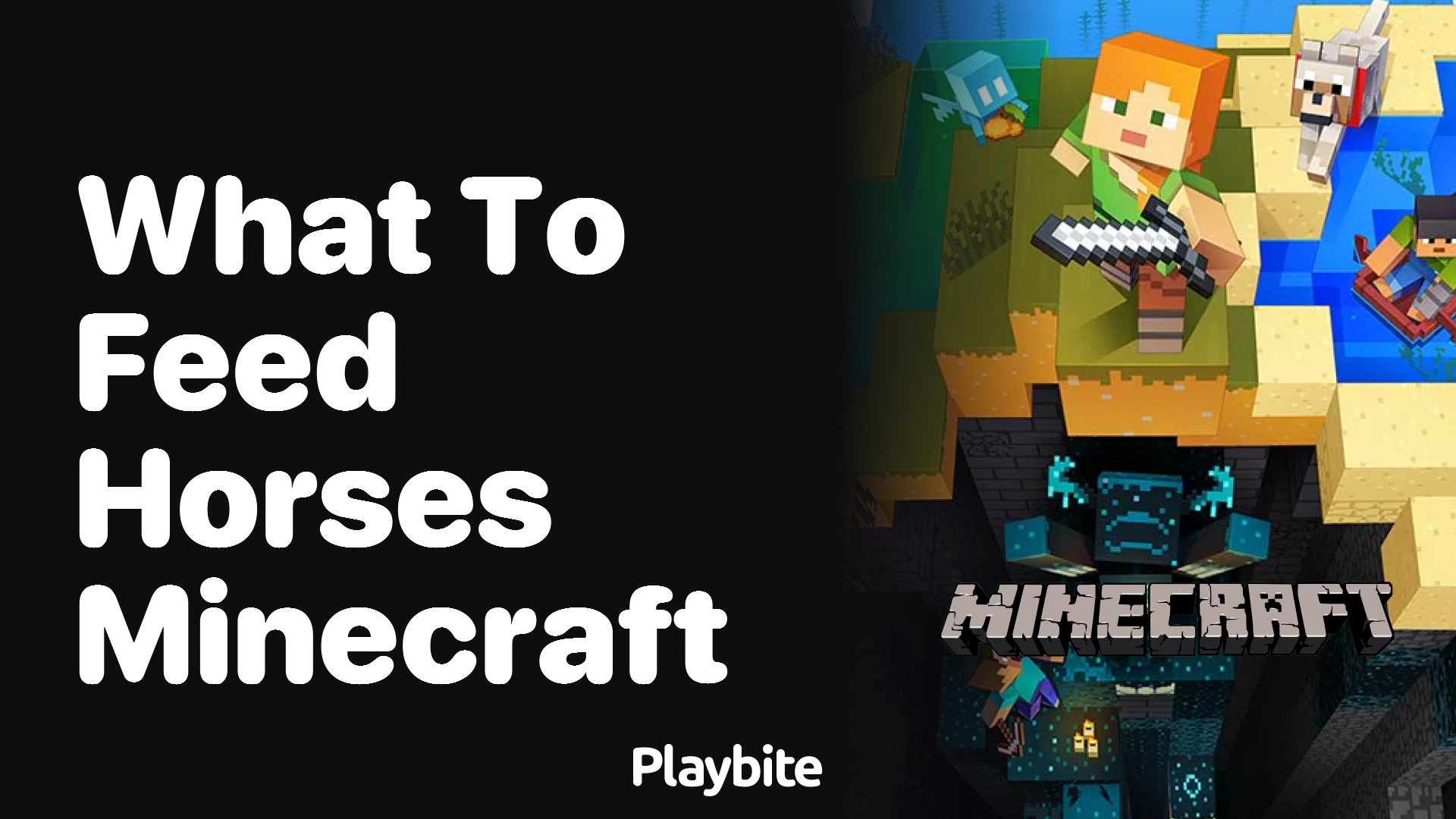 What to Feed Horses in Minecraft Playbite