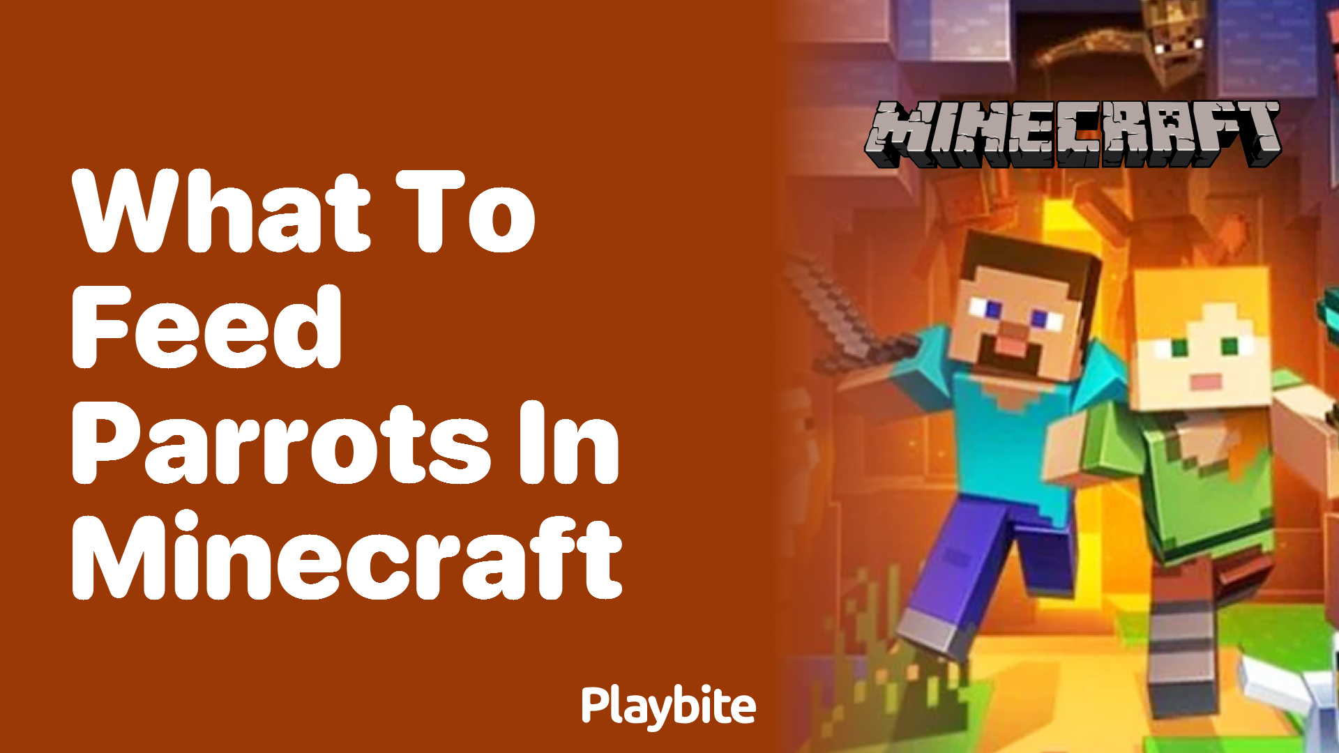 What to Feed Parrots in Minecraft