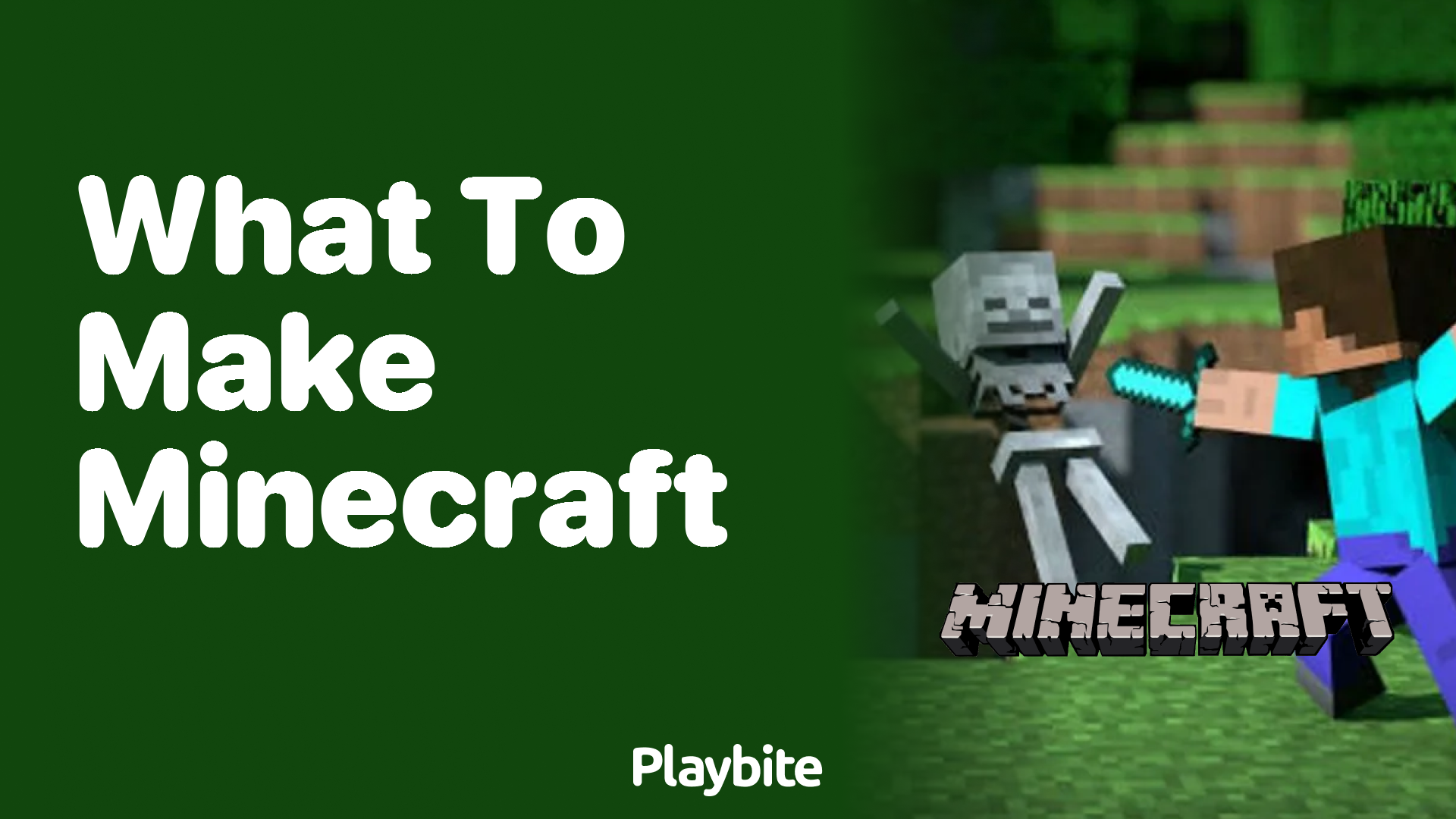 What to Make in Minecraft: Ideas and Inspiration