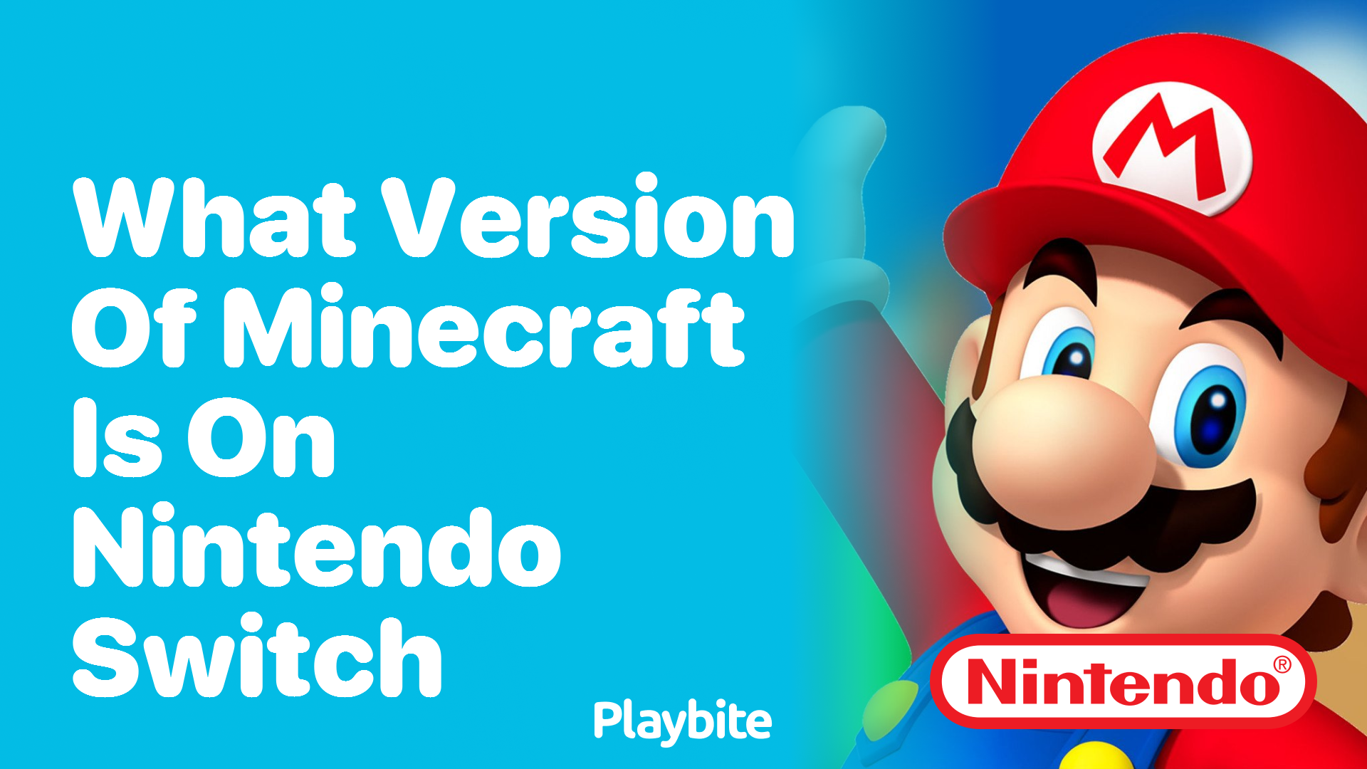 What Version of Minecraft Is on Nintendo Switch?