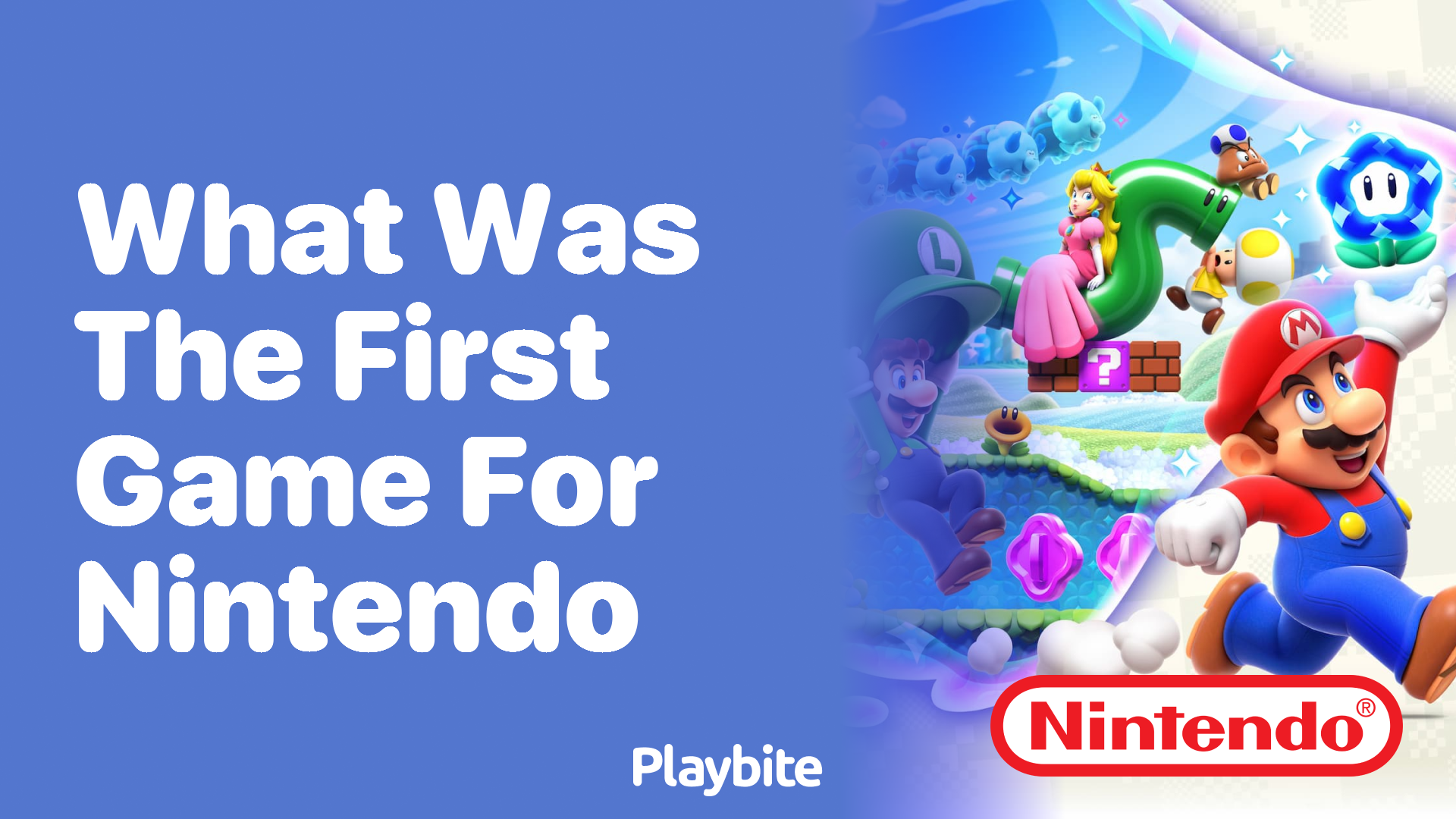 What Was the First Game for Nintendo?