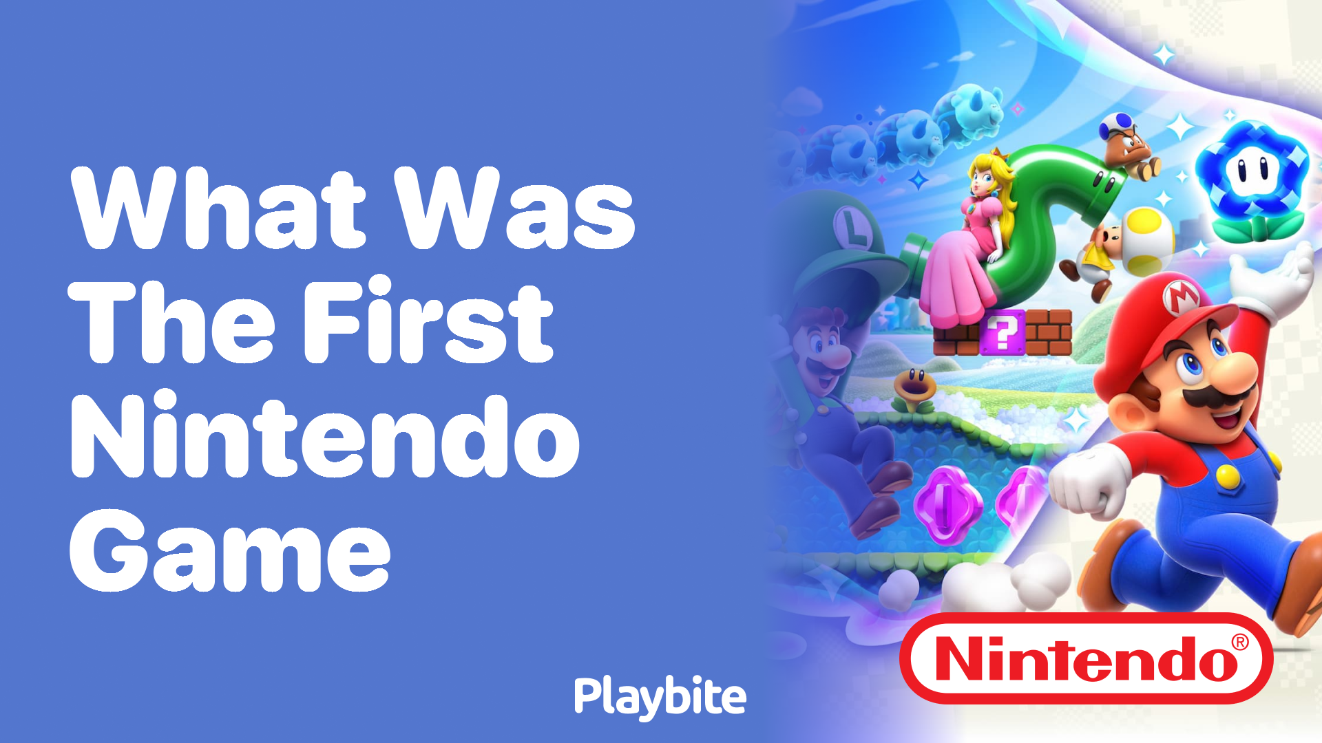 What Was the First Nintendo Game Ever Made?
