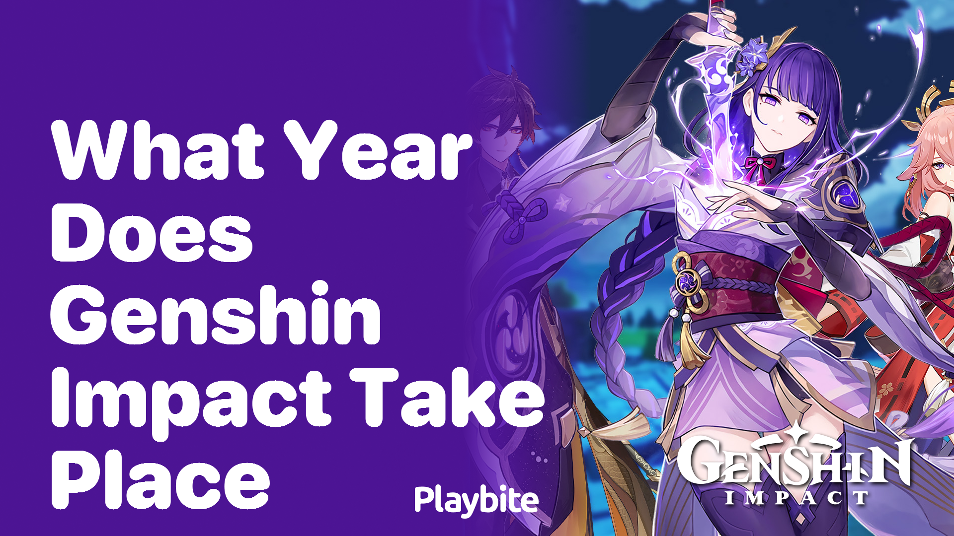 What Year Does Genshin Impact Take Place?