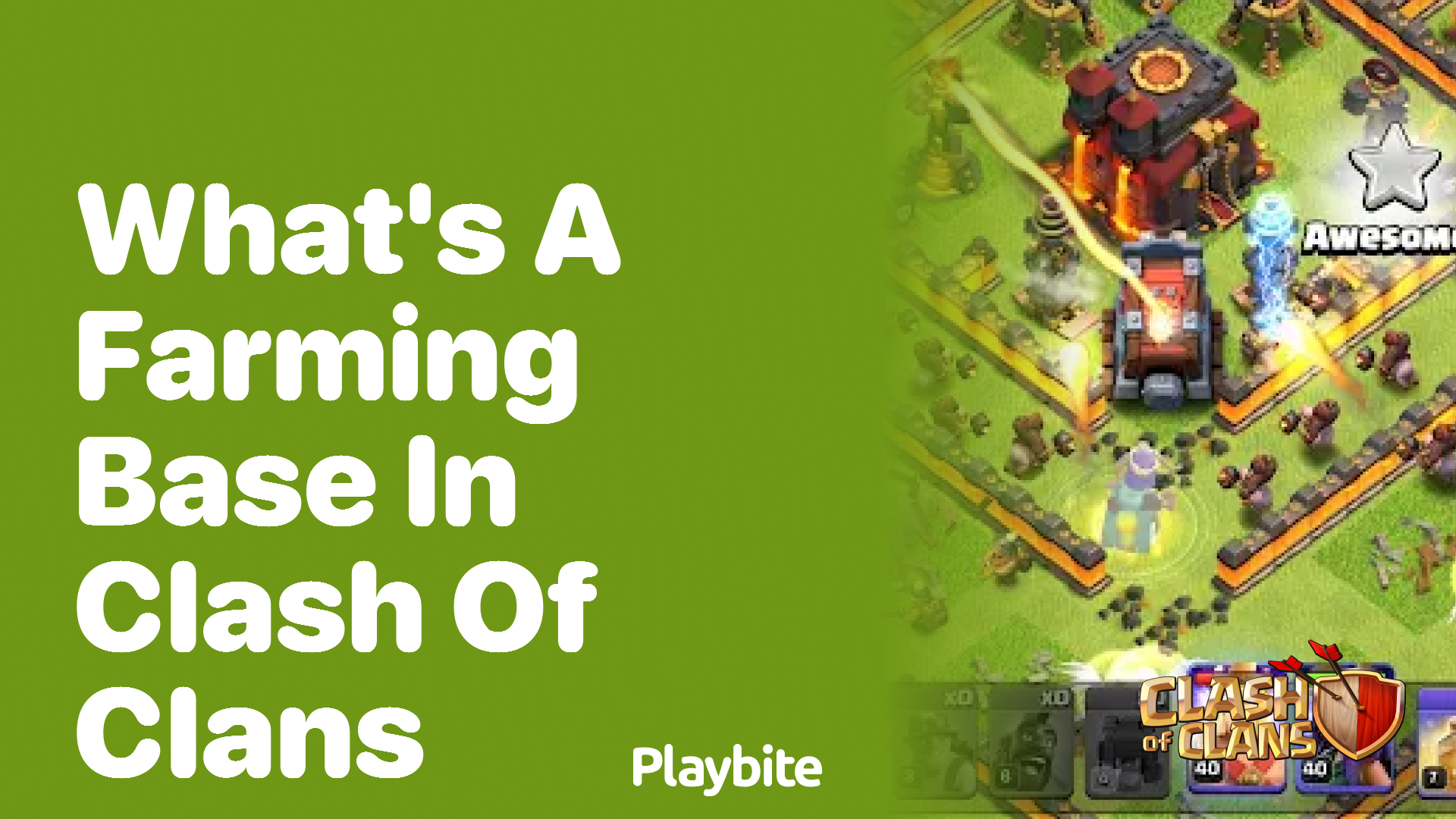 What’s a Farming Base in Clash of Clans?