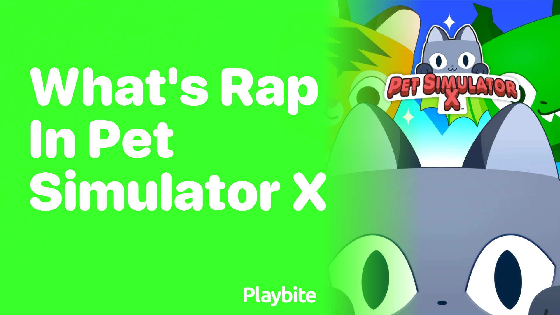 What’s Rap in Pet Simulator X? Unlocking the Mystery