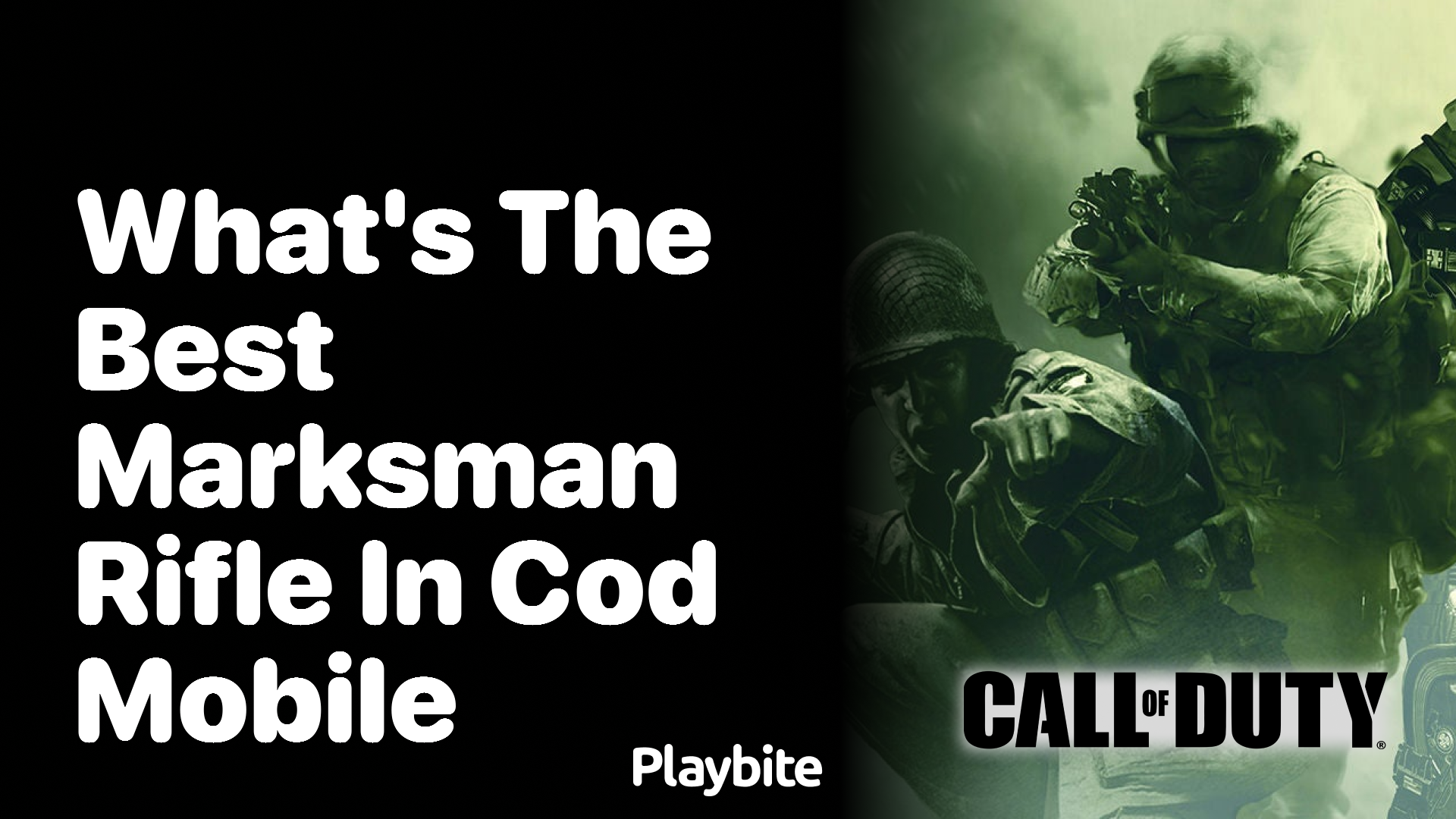 What’s the Best Marksman Rifle in COD Mobile?