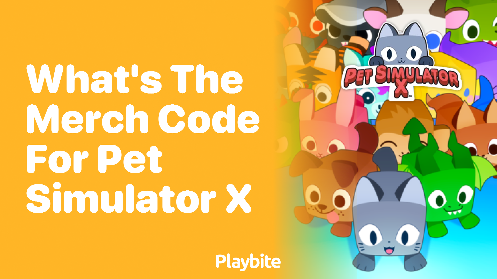 What’s the Merch Code for Pet Simulator X?