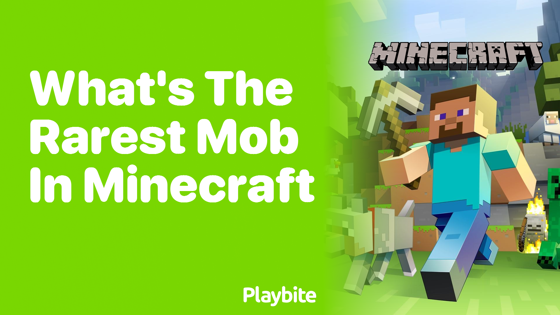 What’s the Rarest Mob in Minecraft? Discover Now!