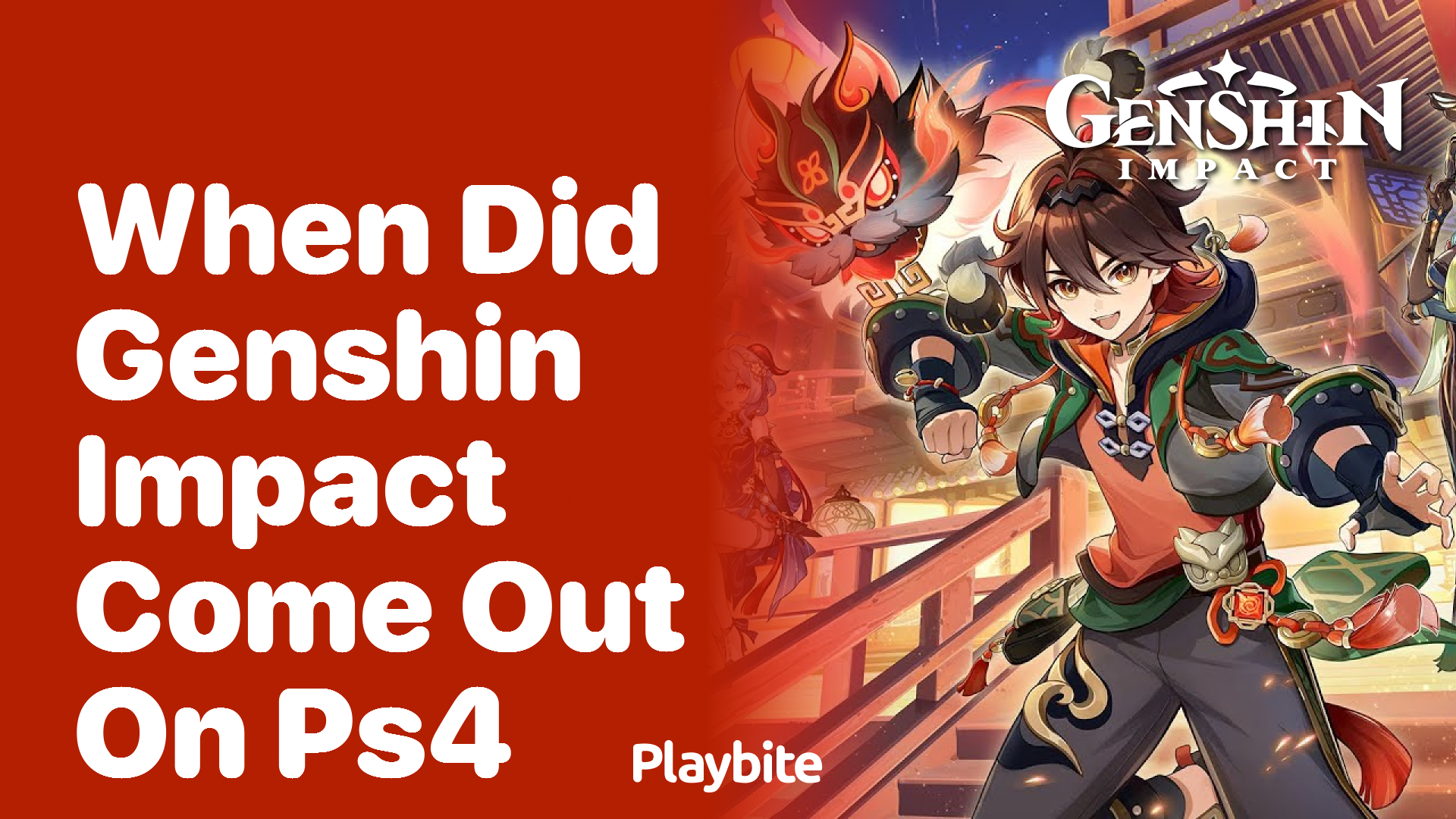 When Did Genshin Impact Come Out on PS4?