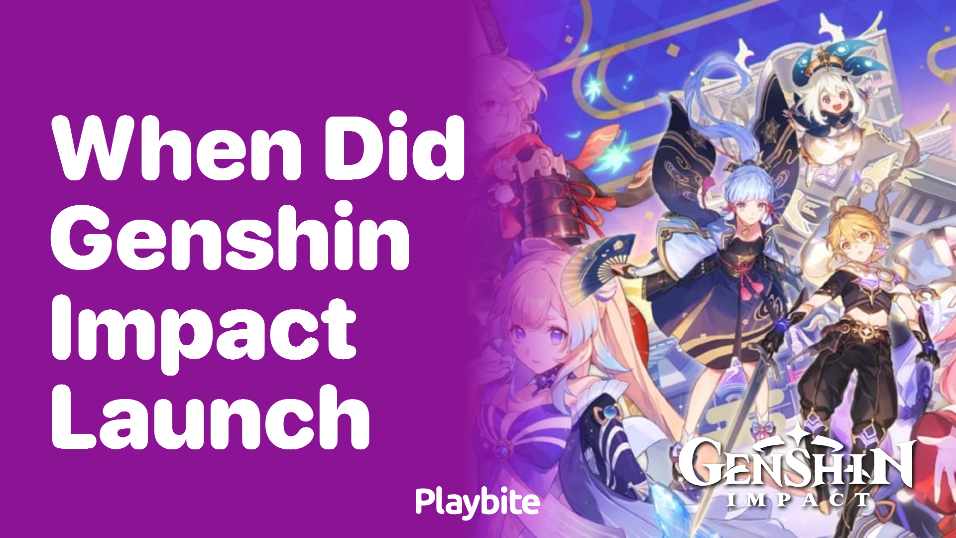When Did Genshin Impact Launch?