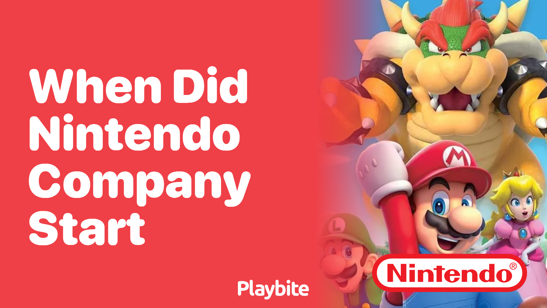 When Did Nintendo Company Begin Its Journey?