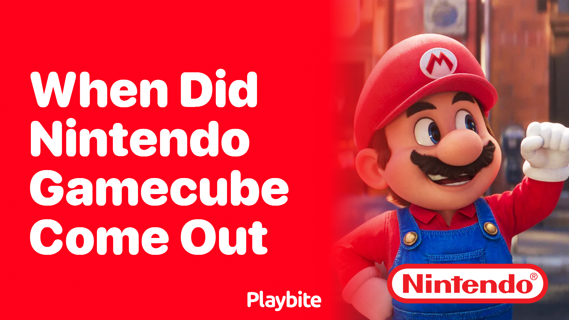 When Did the Nintendo GameCube Come Out?