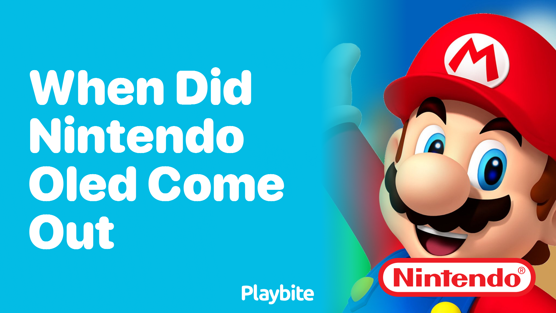 When Did the Nintendo Switch OLED Model Launch?