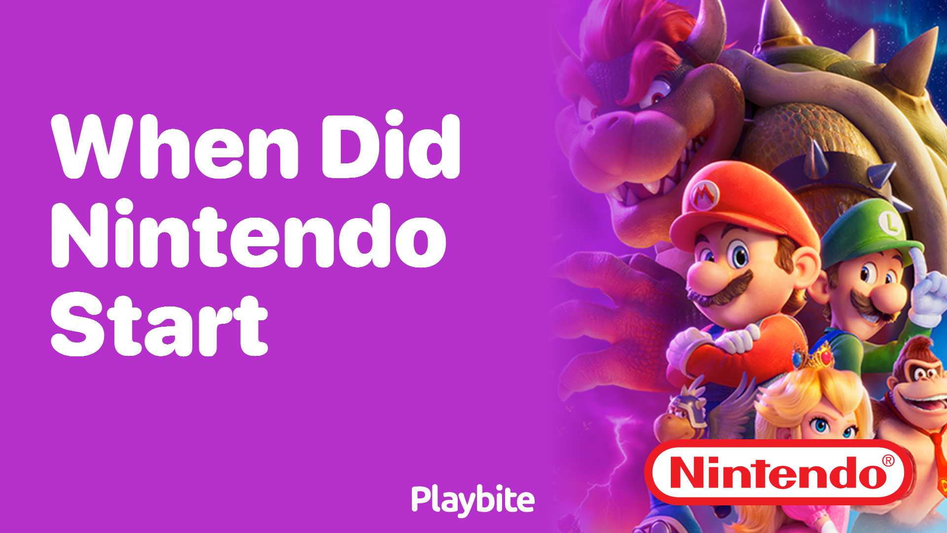 When Did Nintendo Start? Learn About Its Legendary Beginning