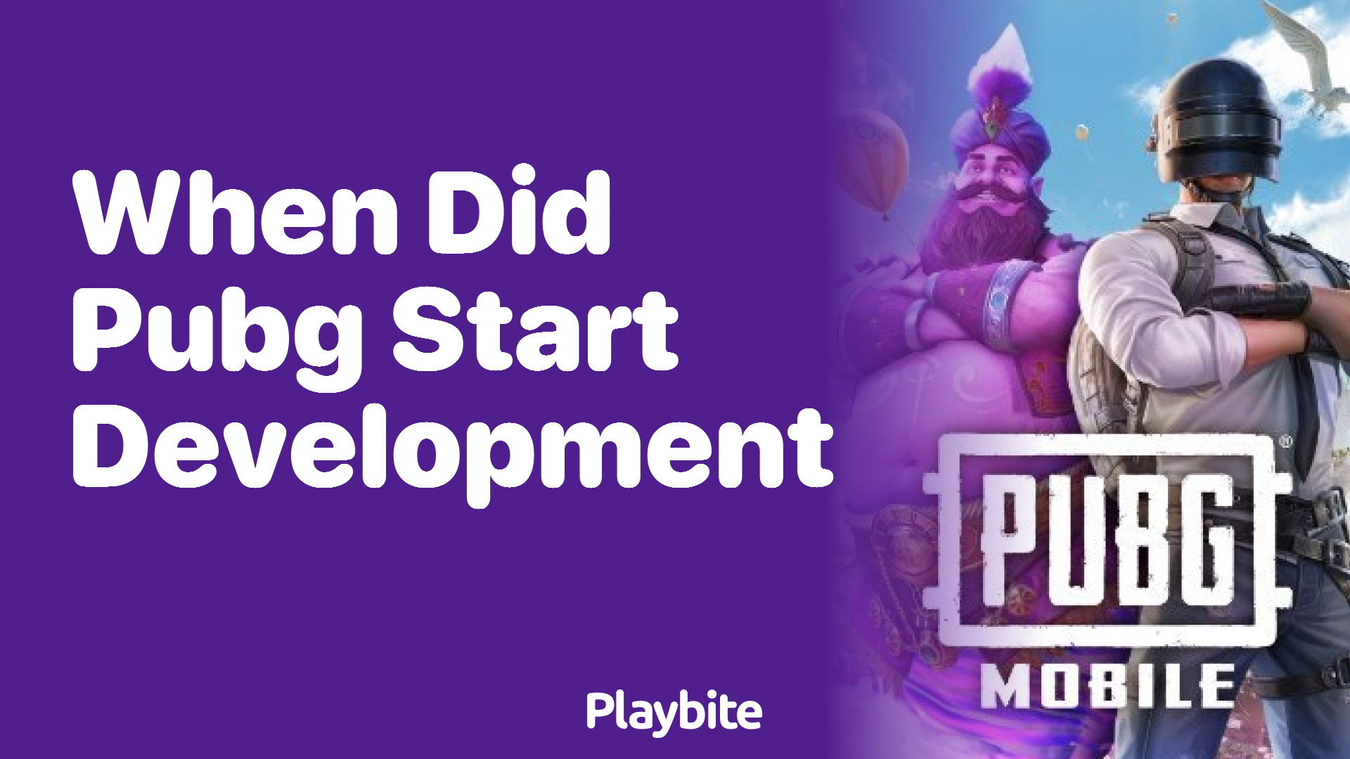 When Did PUBG Start Its Game Development Journey?