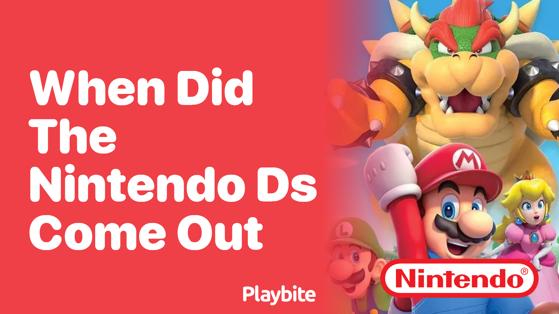 When Did the Nintendo DS Make Its Big Debut?