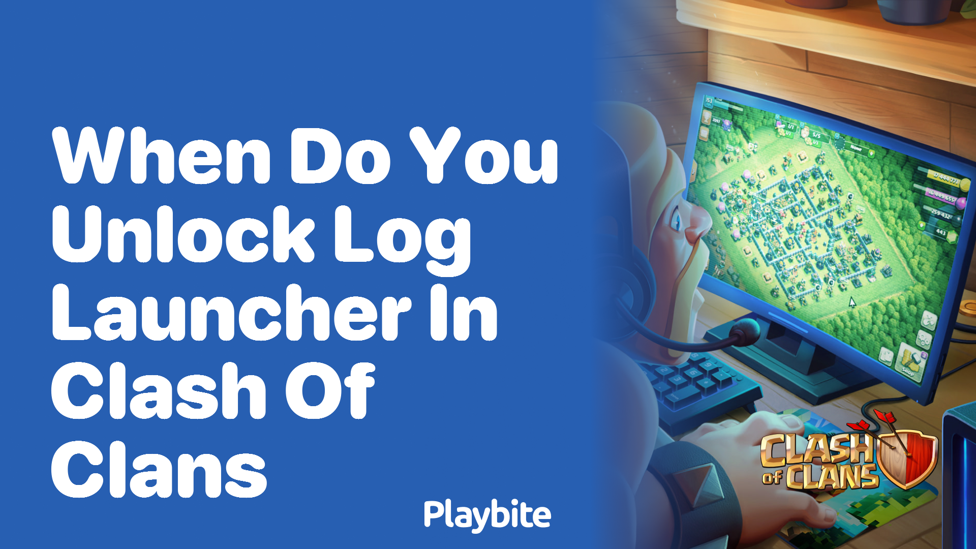 When Do You Unlock the Log Launcher in Clash of Clans?