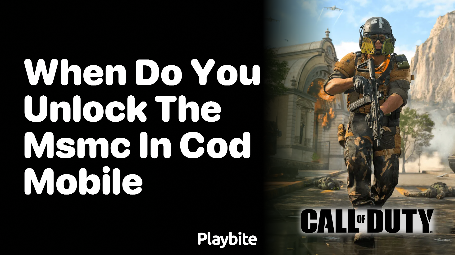 When Do You Unlock the MSMC in CoD Mobile?