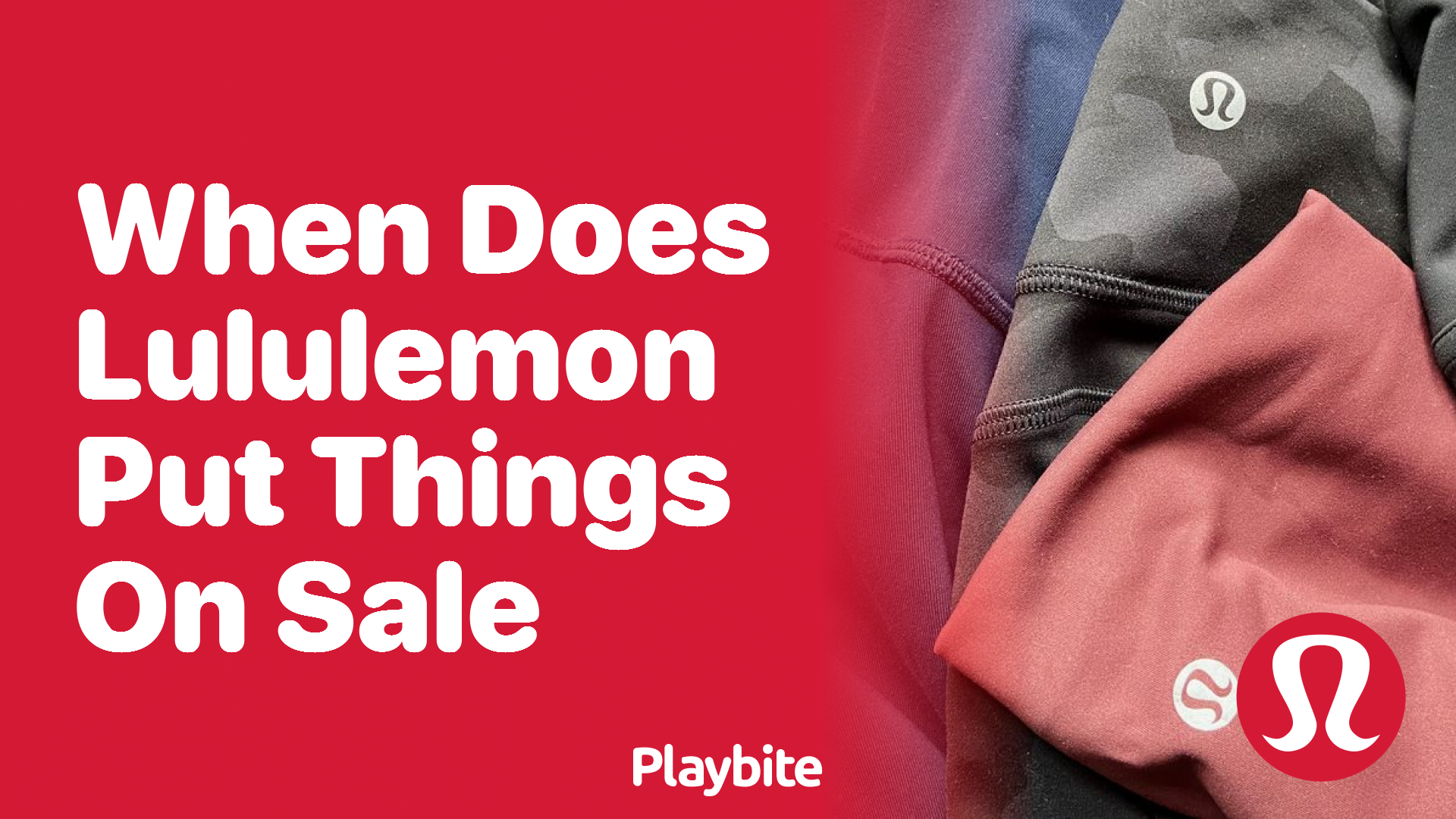 When Does Lululemon Put Things on Sale?