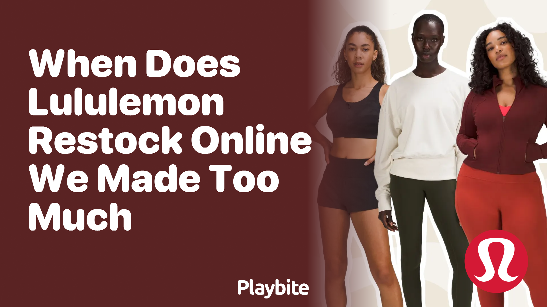 When Does Lululemon Restock Online 'We Made Too Much' Items? - Playbite