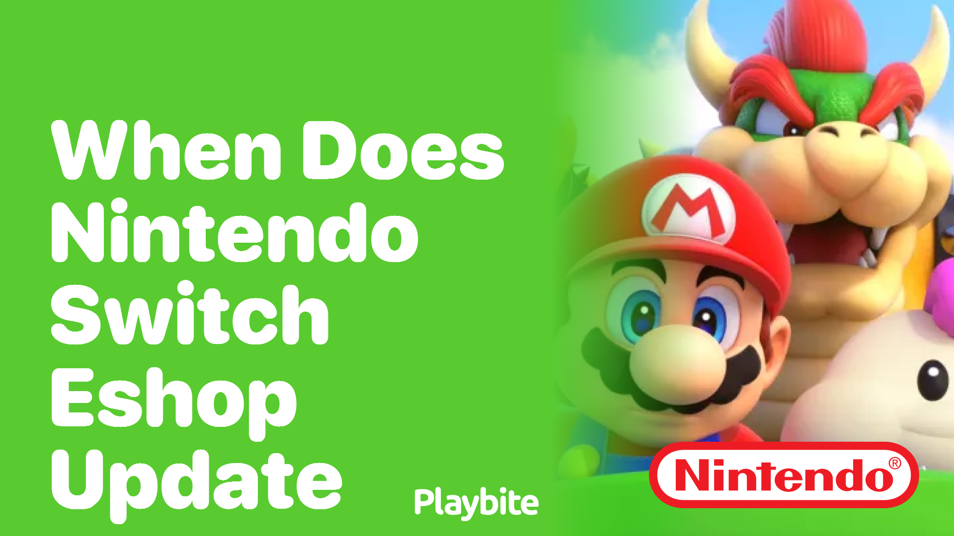 When Does the Nintendo Switch eShop Update?