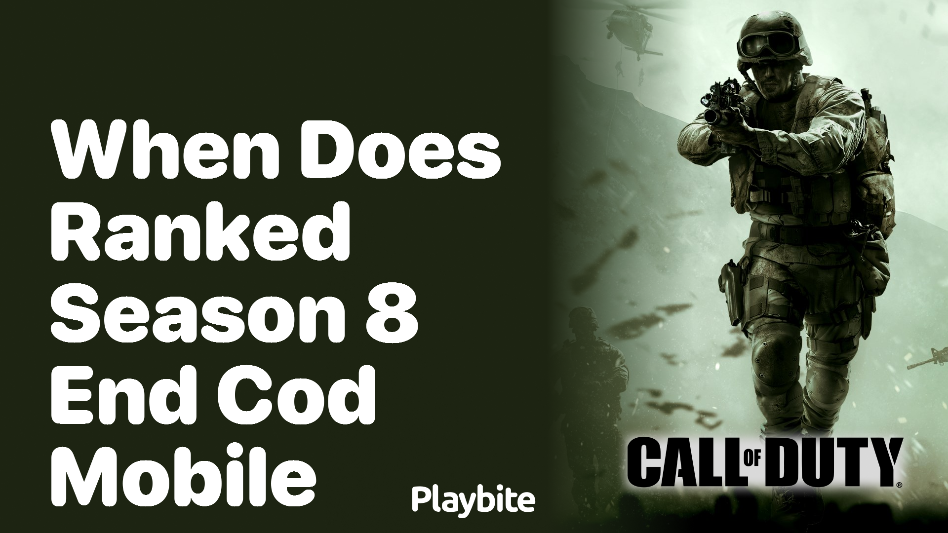 When Does Ranked Season 8 End in COD Mobile?