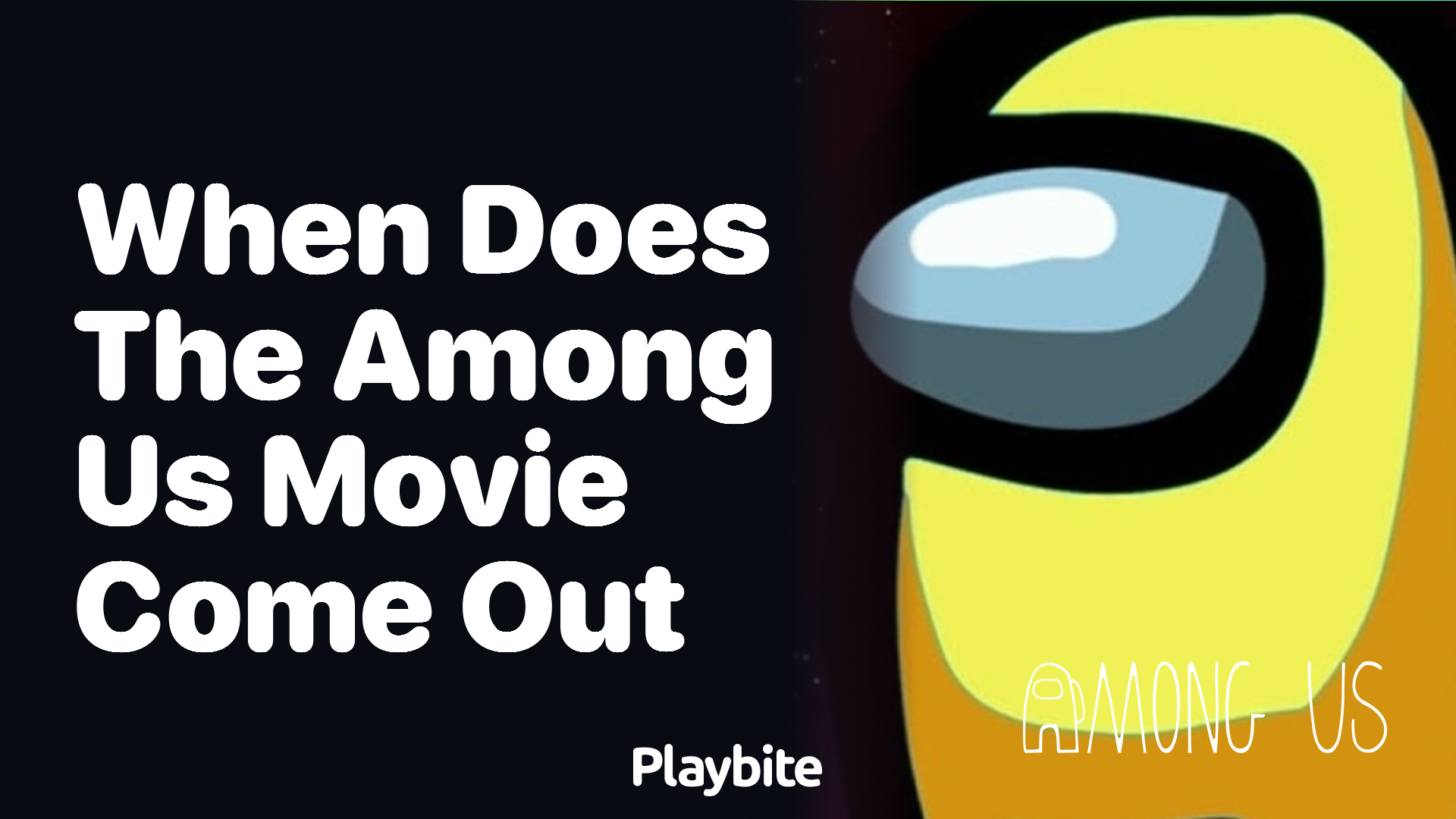 When Does the Among Us Movie Come Out?