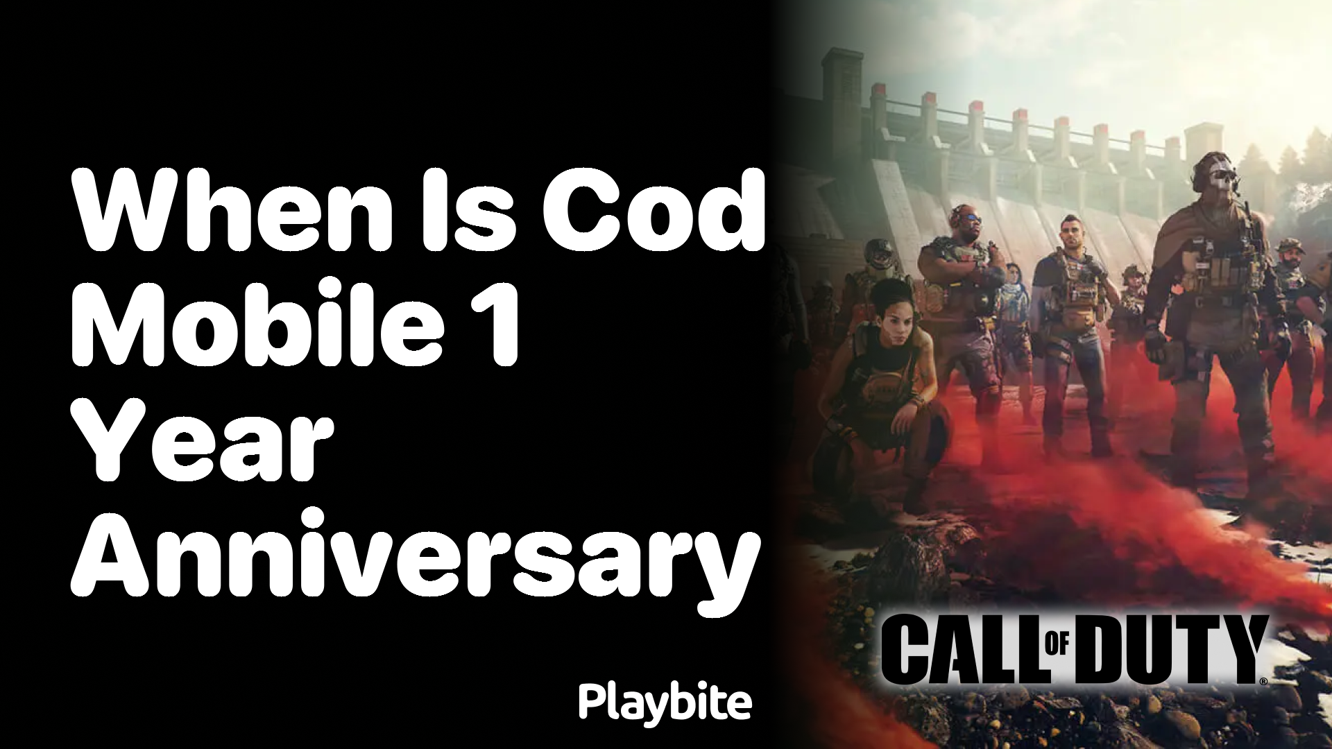 When Is COD Mobile’s 1-Year Anniversary?