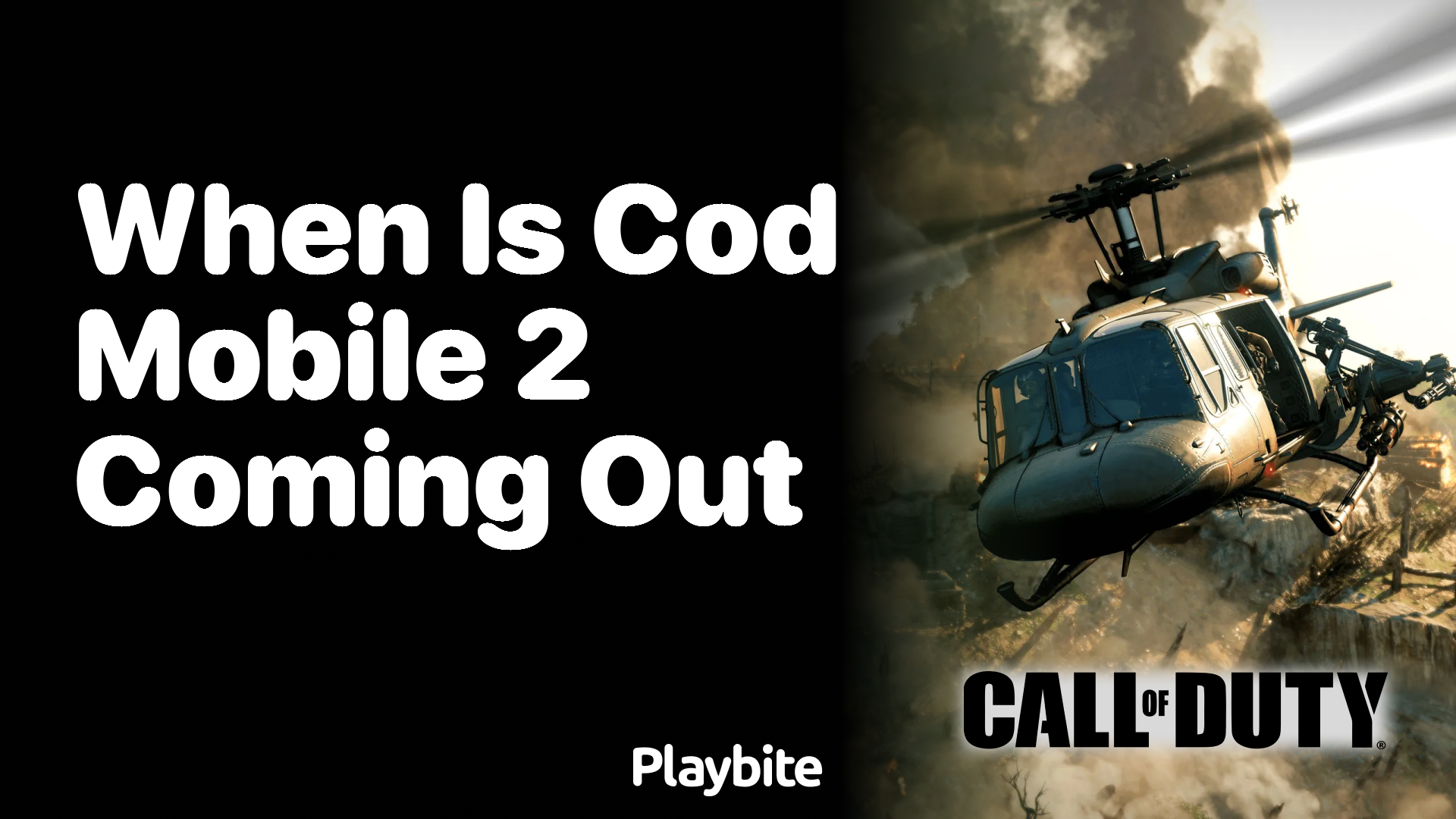 When Is COD Mobile 2 Coming Out?