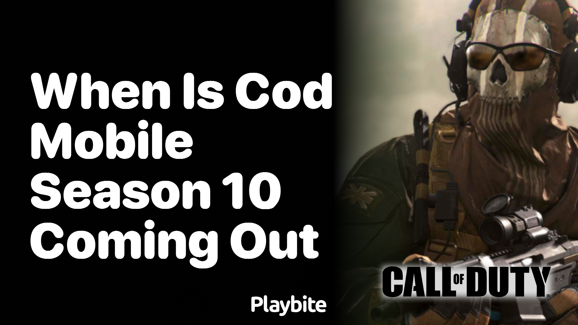When Is COD Mobile Season 10 Coming Out?