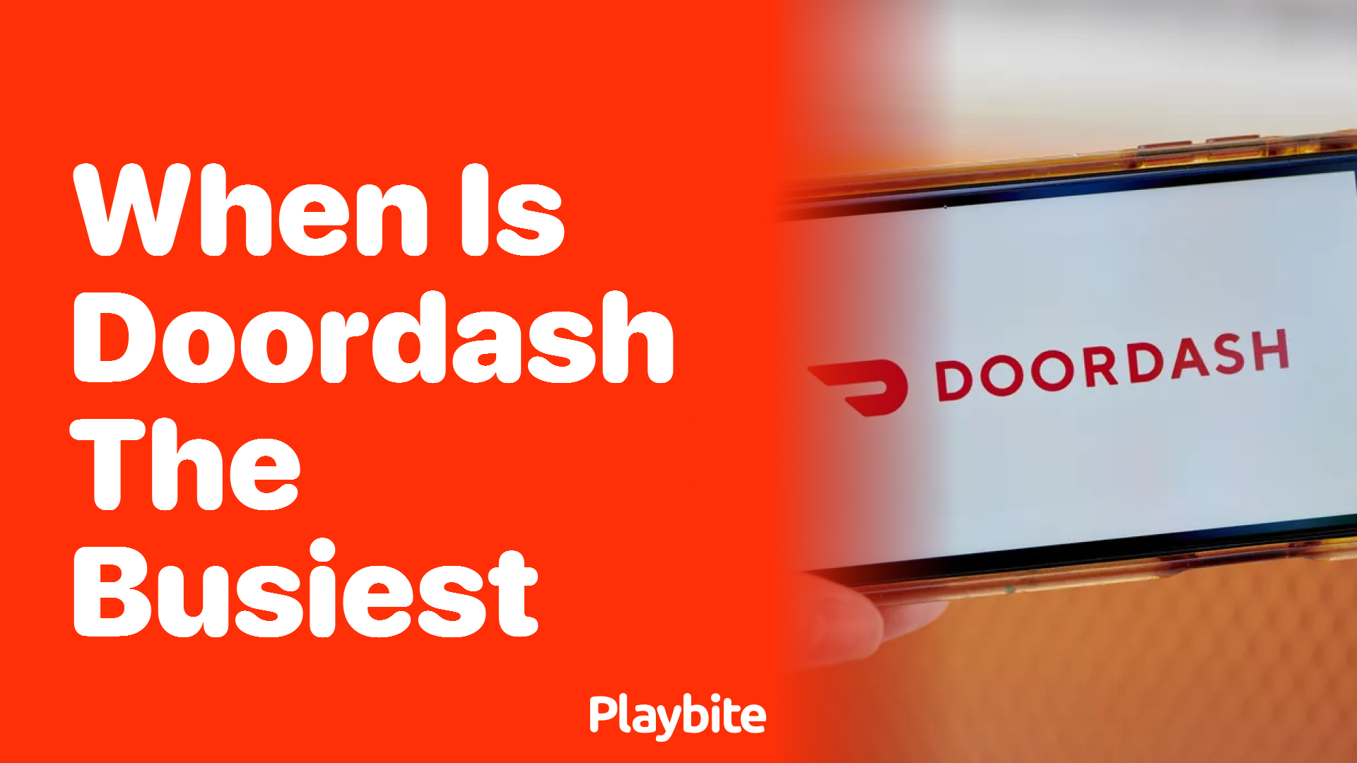 When Is DoorDash the Busiest? Find Out Peak Times!