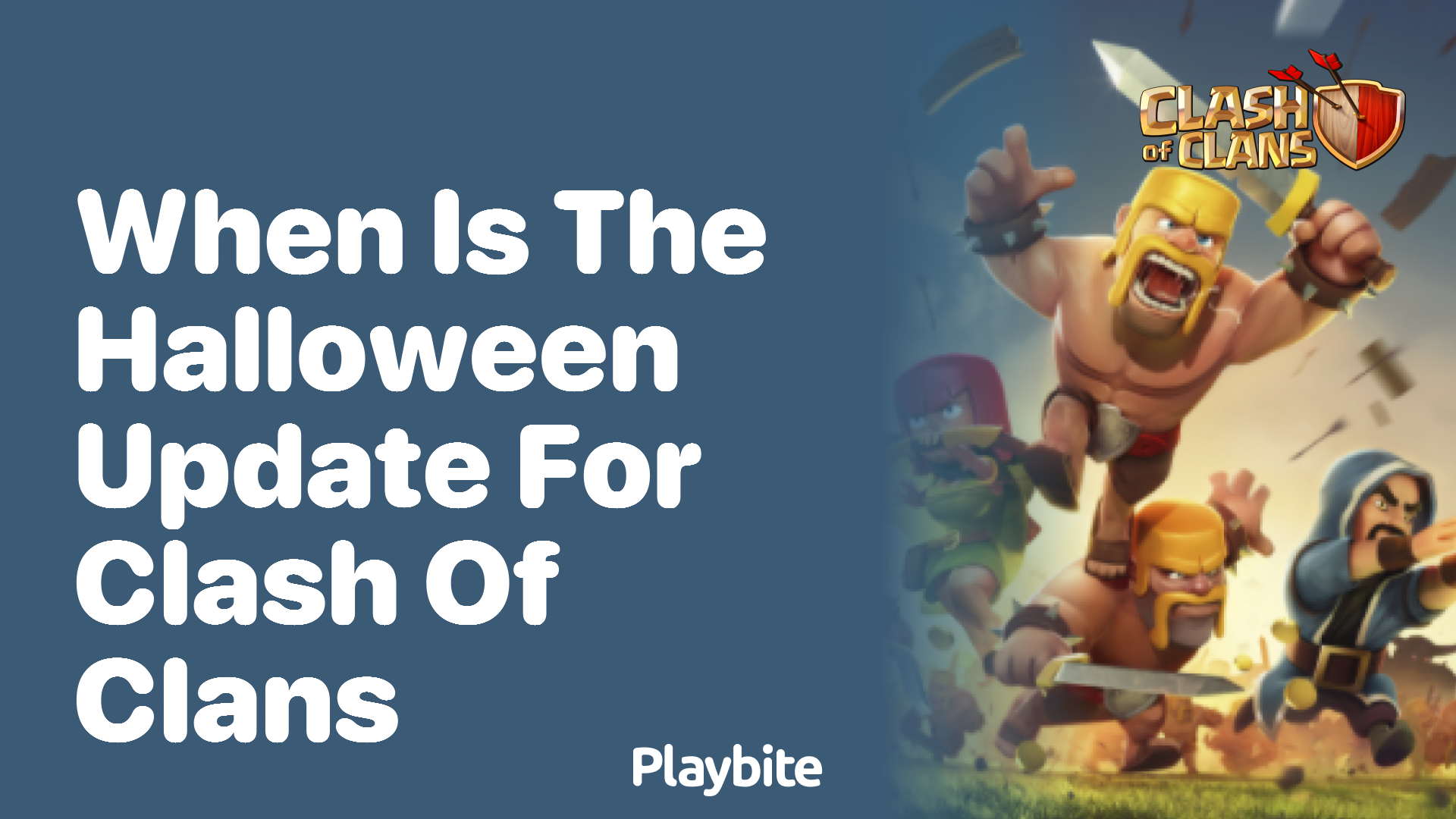When Is the Halloween Update for Clash of Clans?