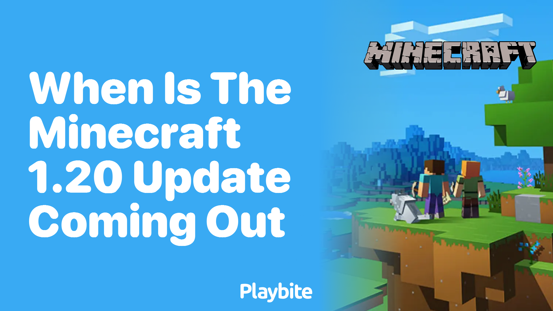 When Is the Minecraft 1.20 Update Coming Out?