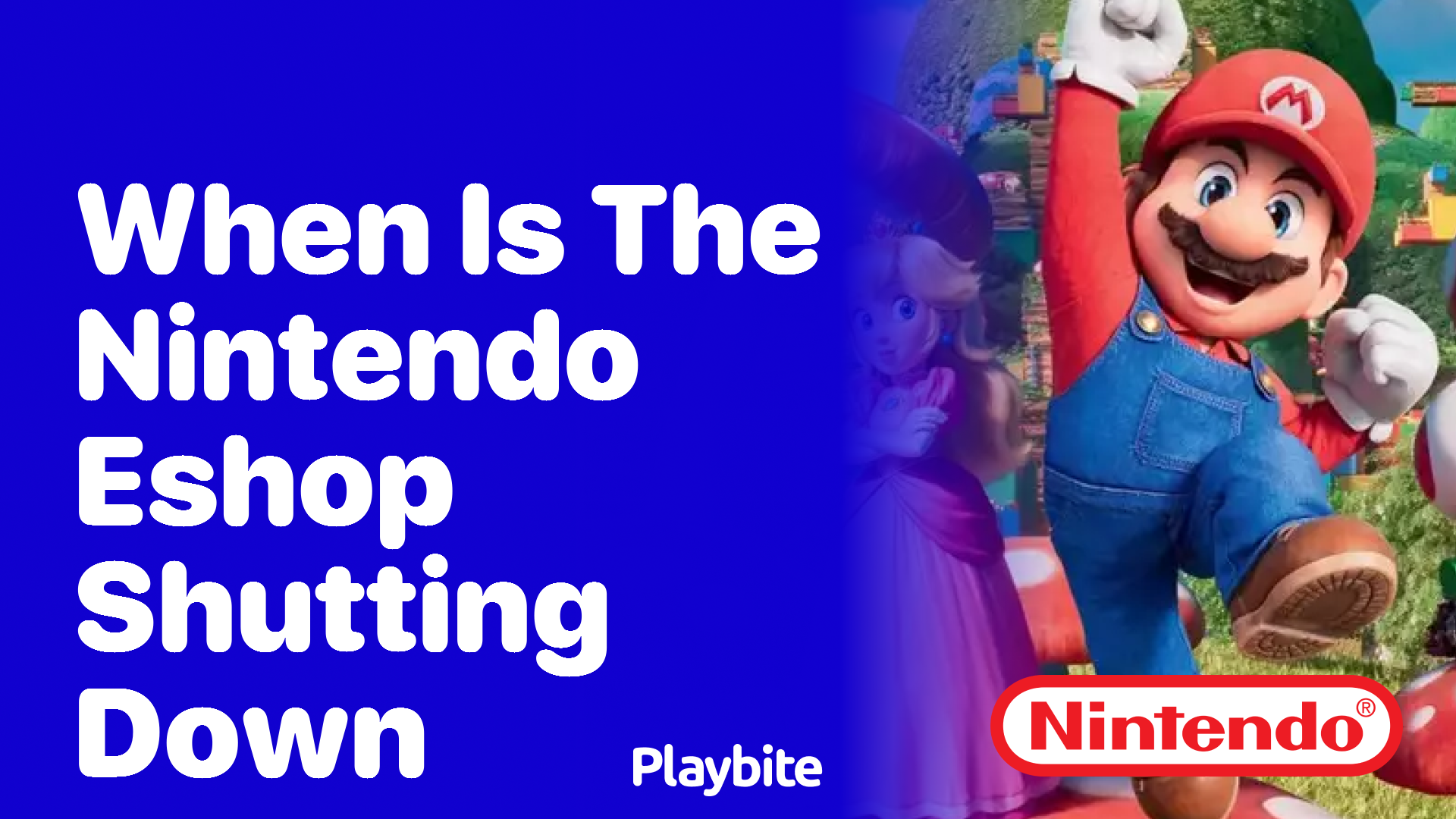 When is the Nintendo eShop Shutting Down?
