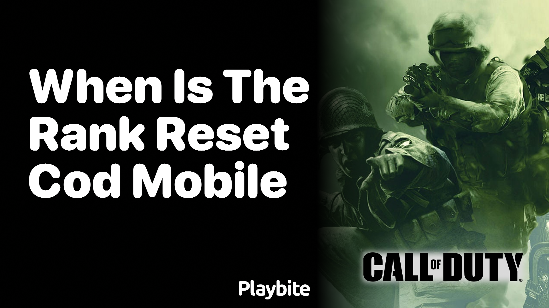 When Does the Rank Reset Happen in COD Mobile?