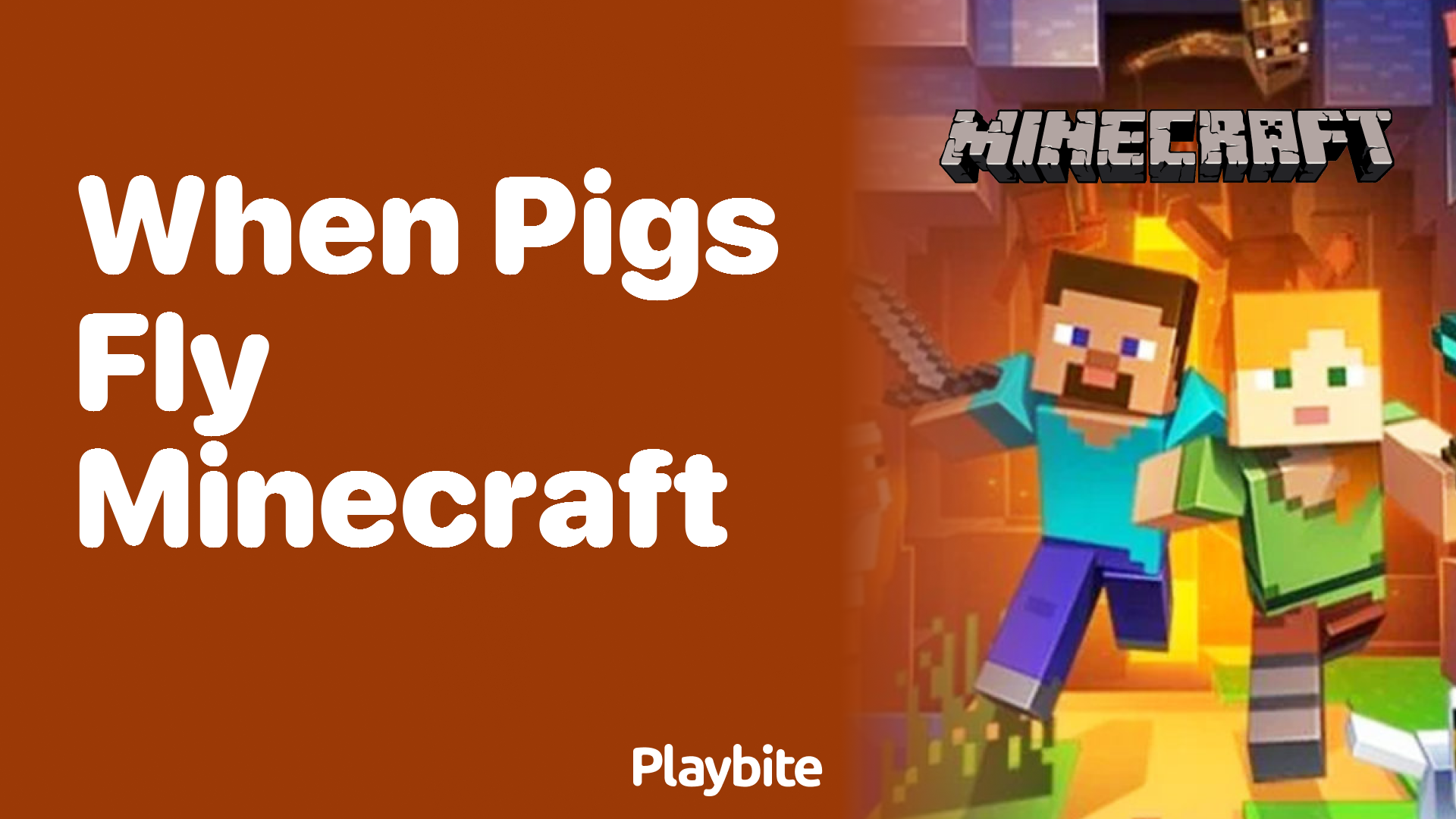 When Pigs Fly in Minecraft: Unlocking A Flying Adventure