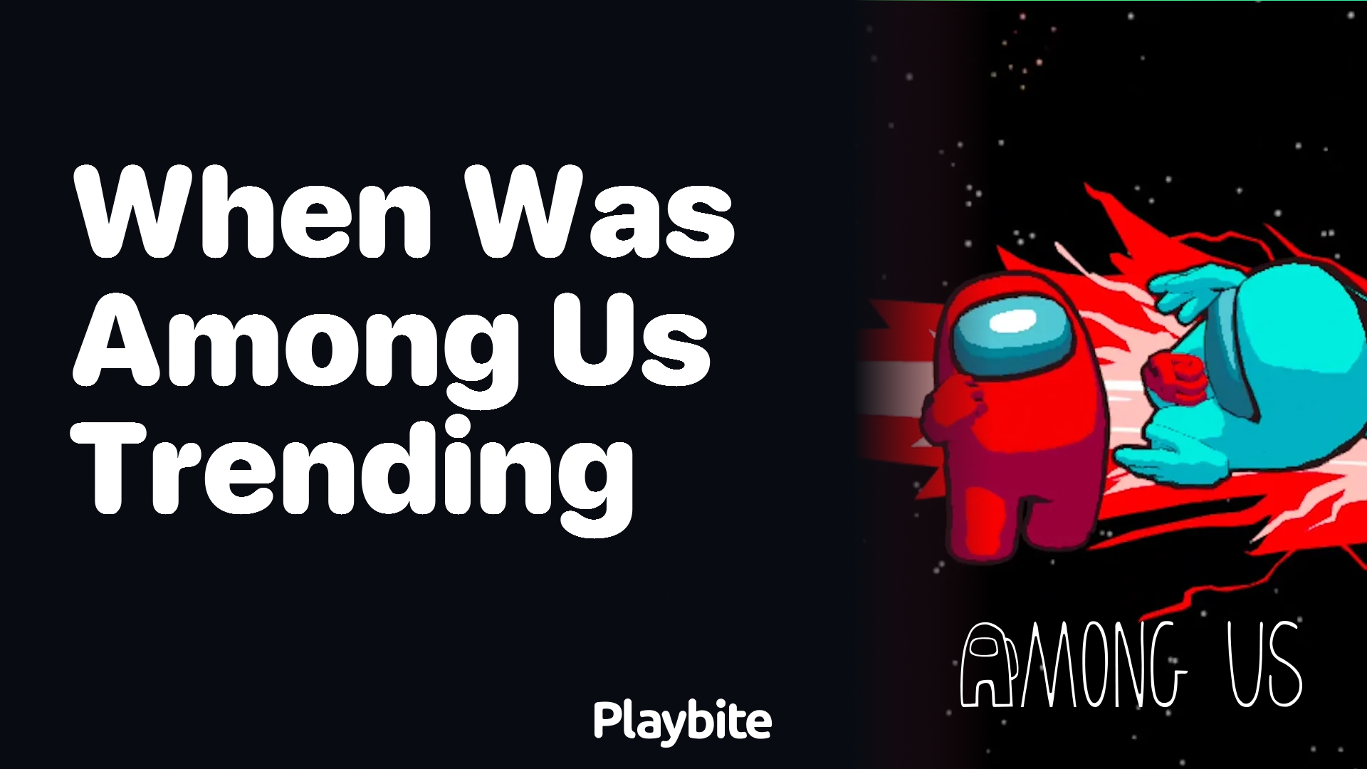 When Was Among Us Trending?