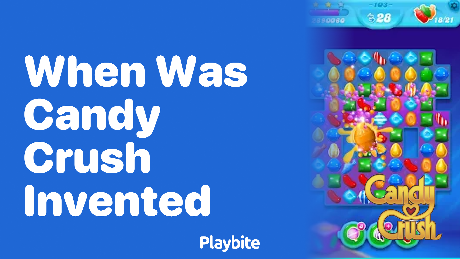 When Was Candy Crush Invented?