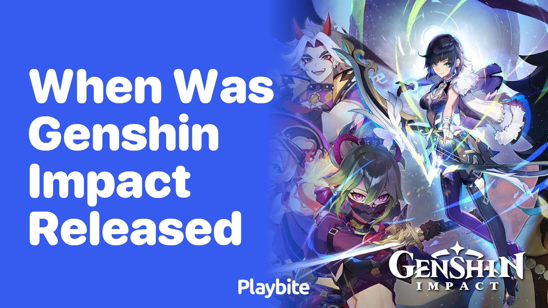 When Was Genshin Impact Released? Unveiling the Date!