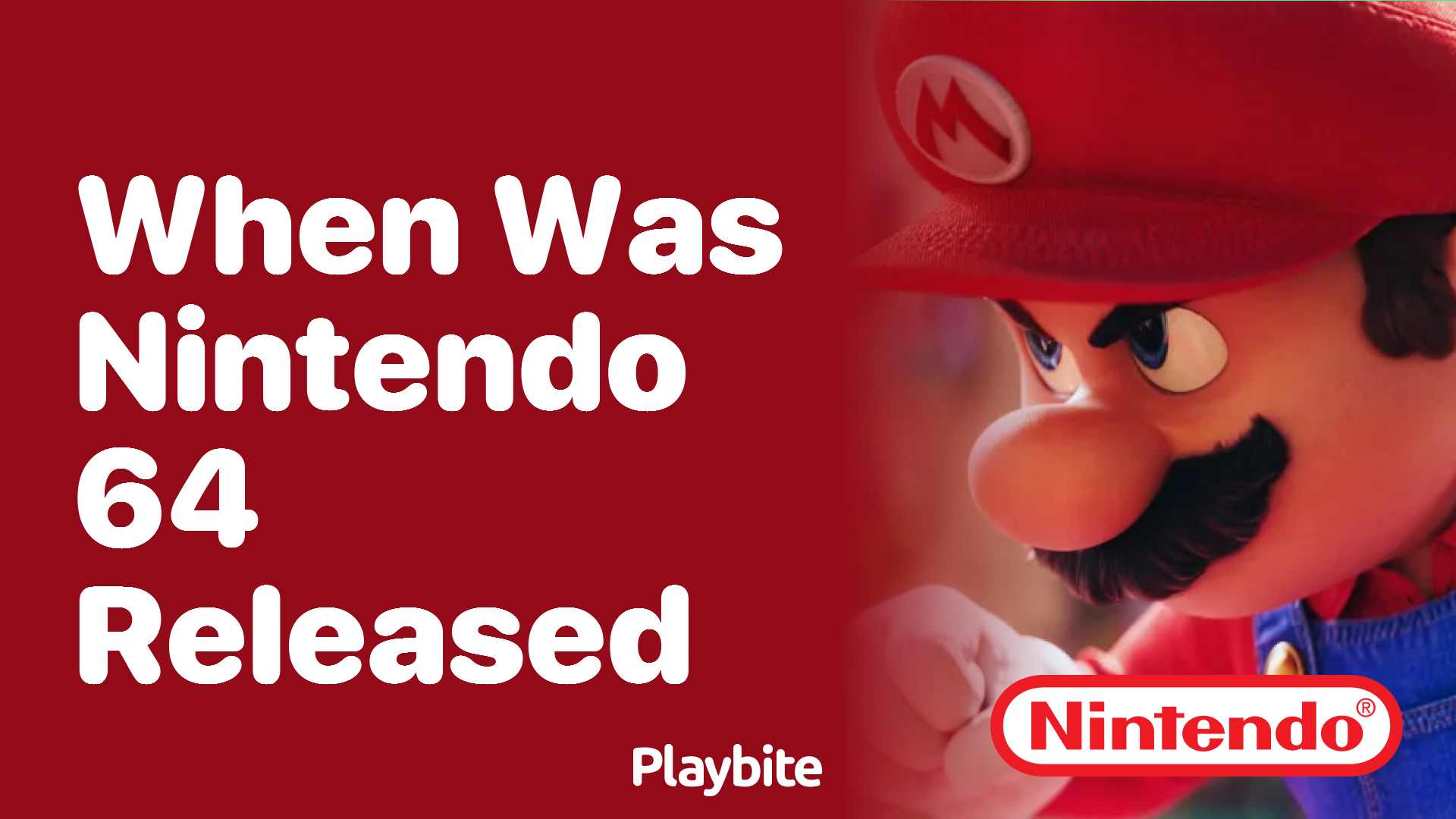 When Was the Nintendo 64 Released?