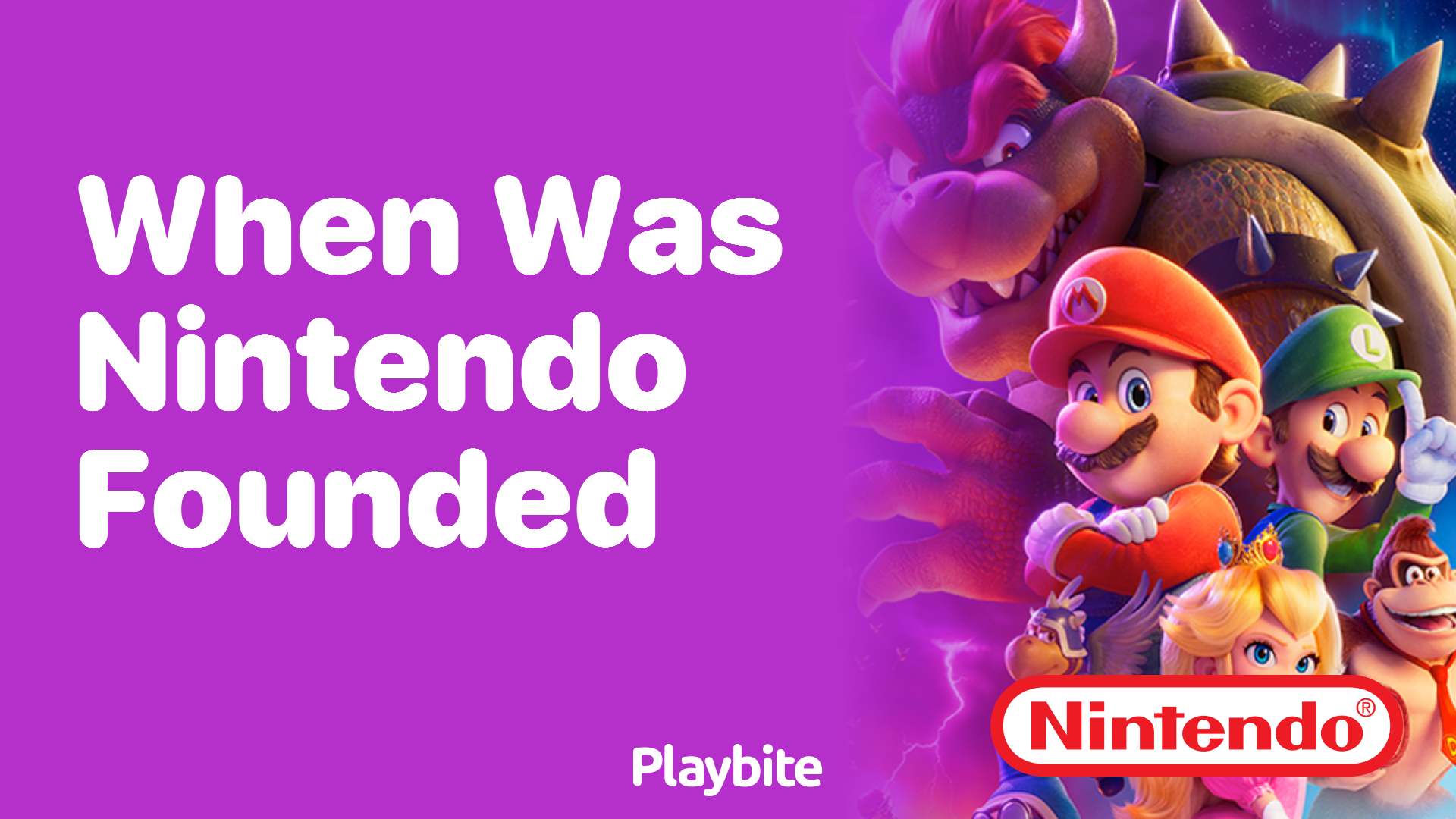 When Was Nintendo Founded? Discover the Origins of Your Favorite Gaming Company!