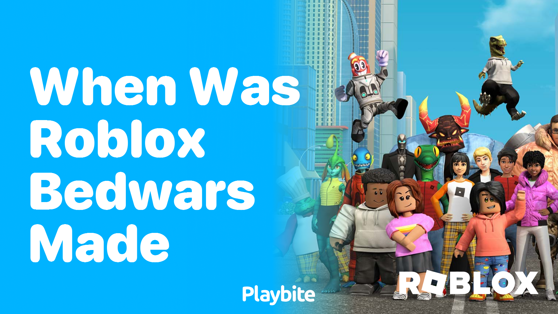 When was Roblox BedWars created?