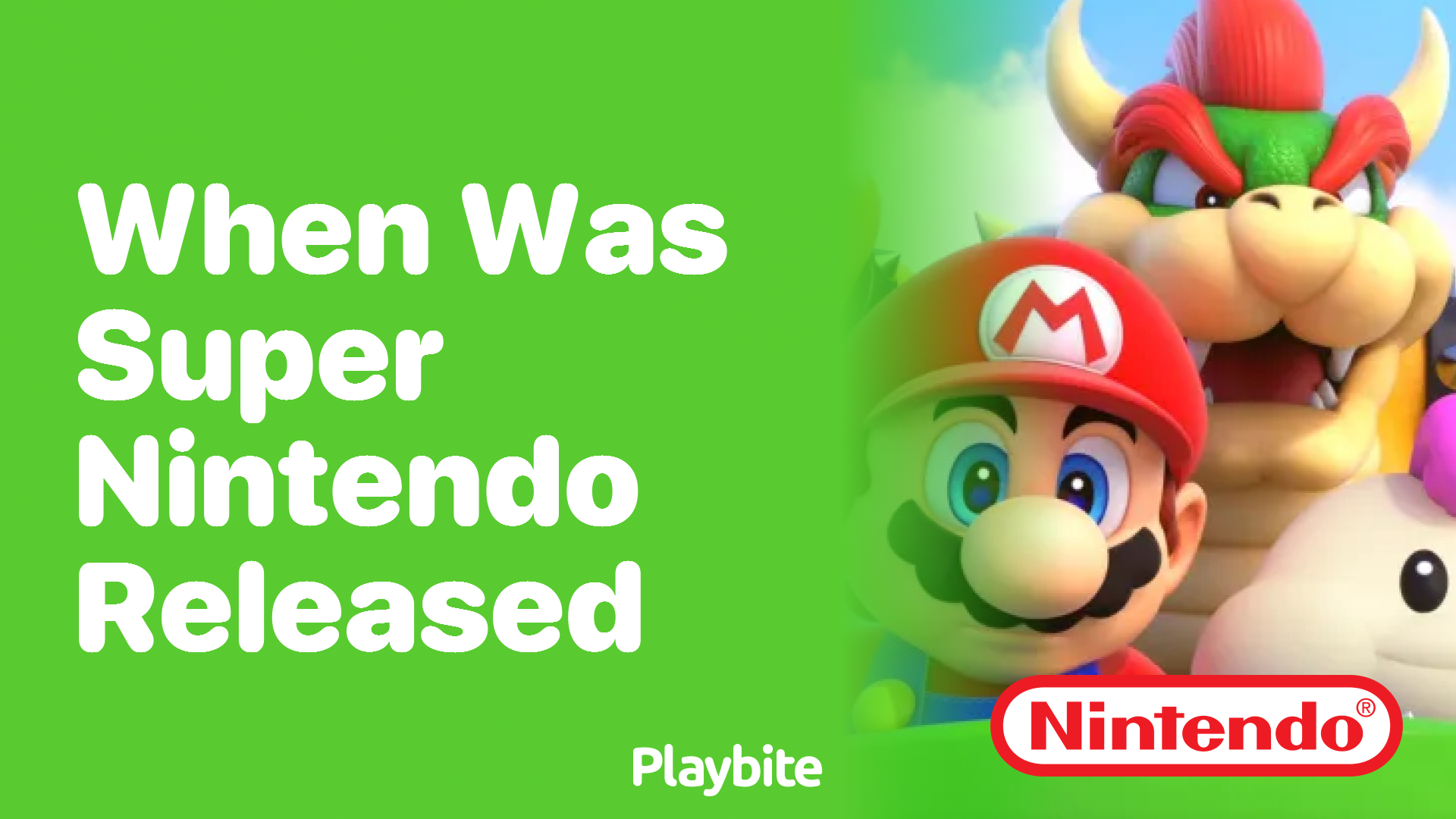 When Was the Super Nintendo Released? Find Out Here!