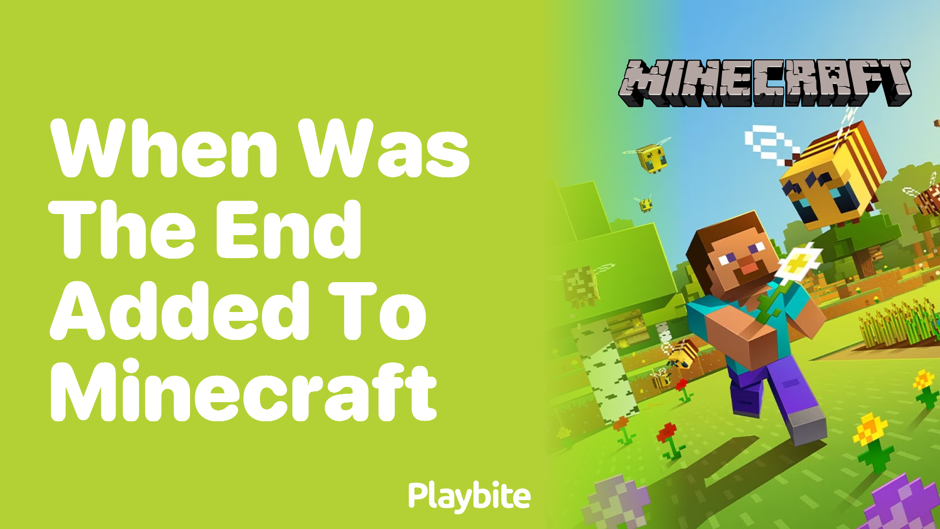 When Was The End Added to Minecraft?